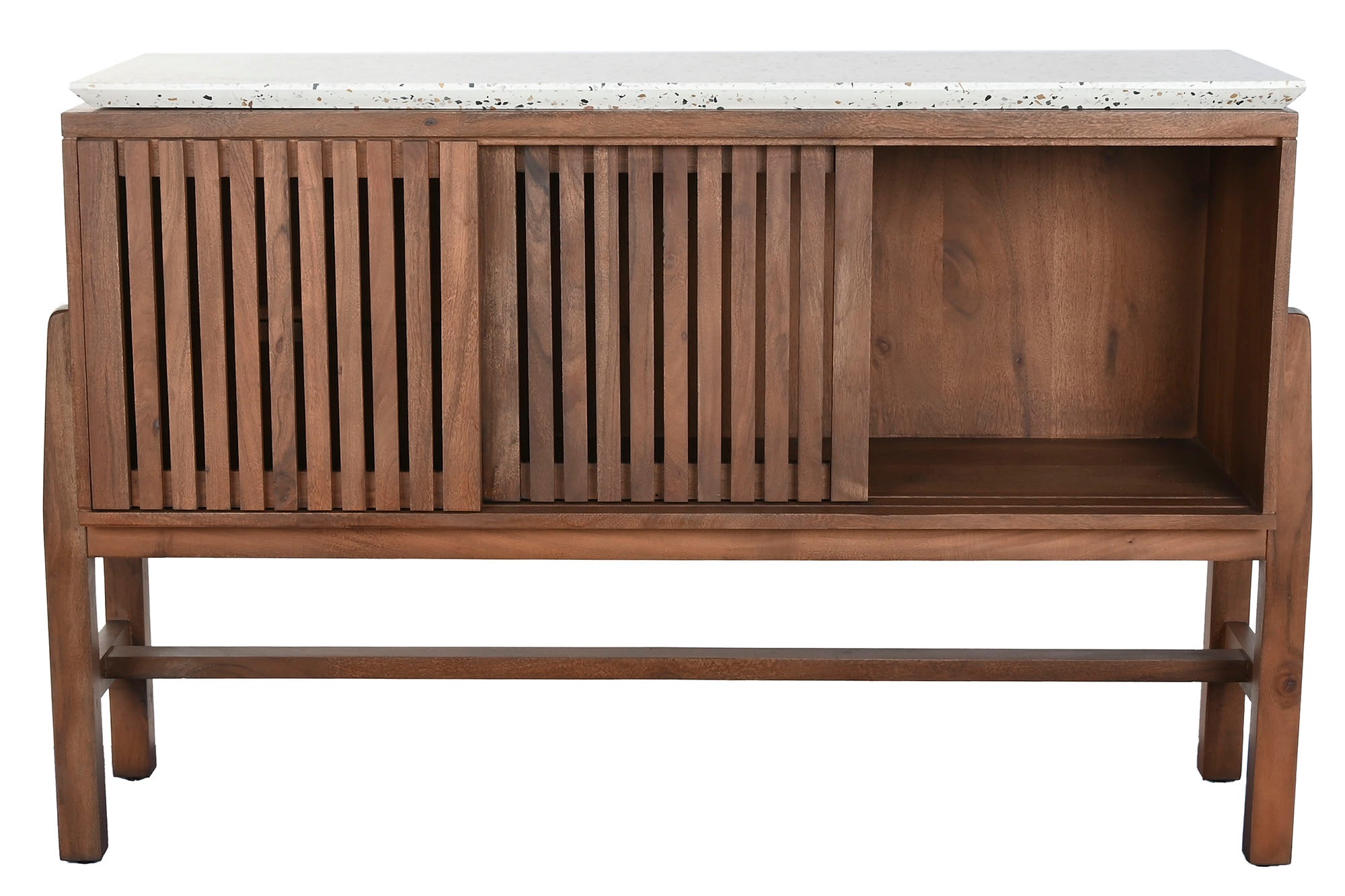 Consola Acacia Terrazo 125X46X92