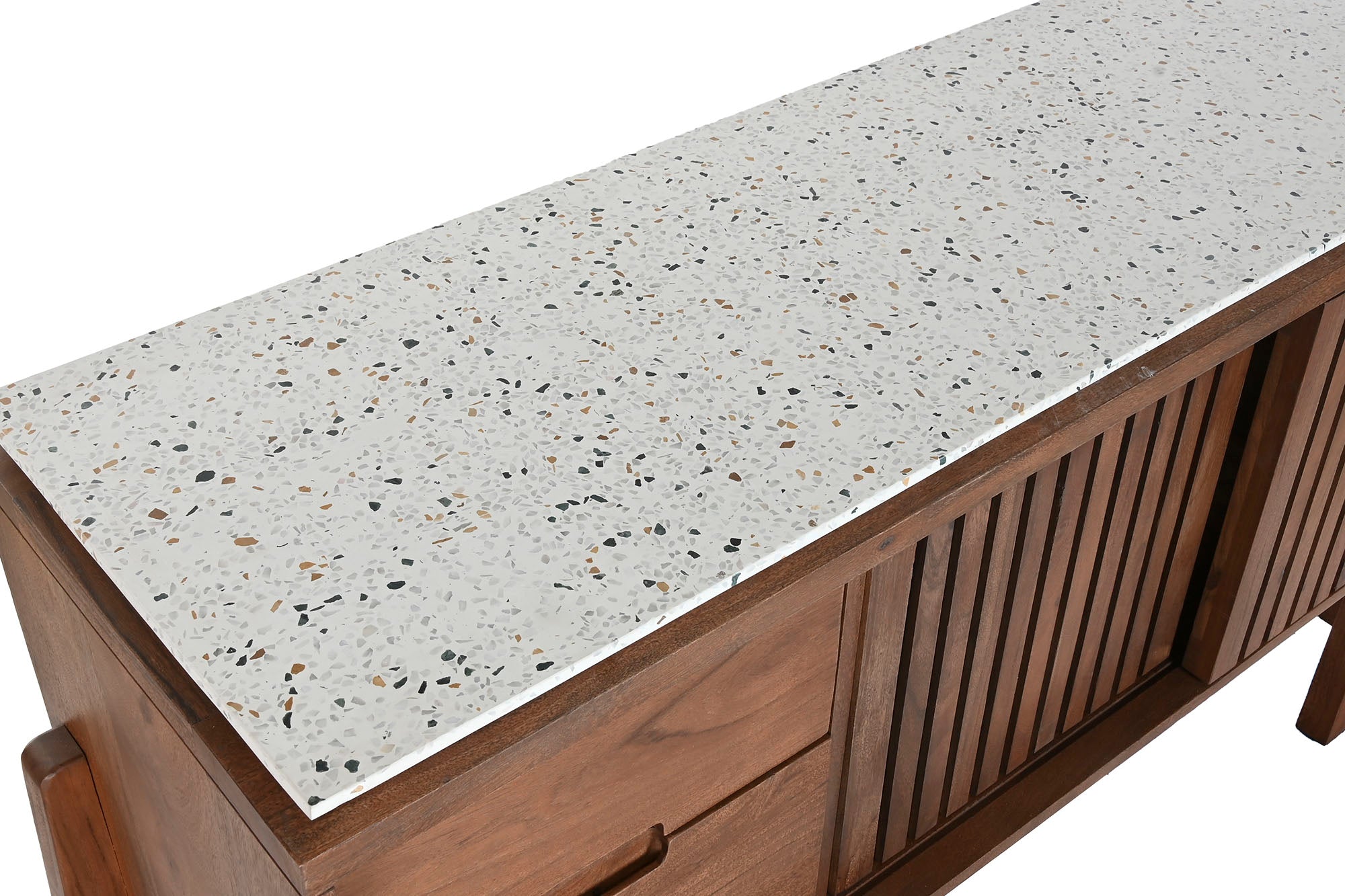 Consola Acacia Terrazo 125X46X92