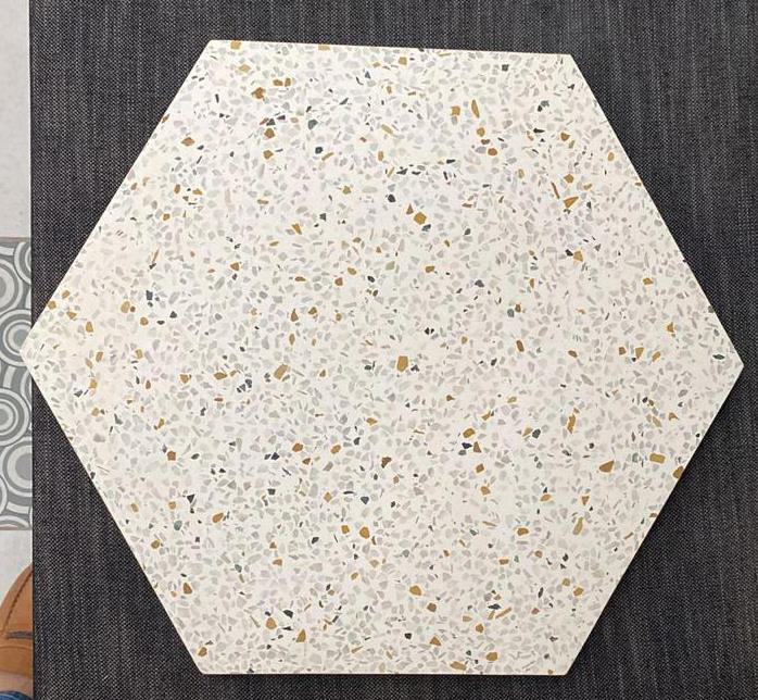 Mesa Comedor Acacia Terrazo 130X130X76