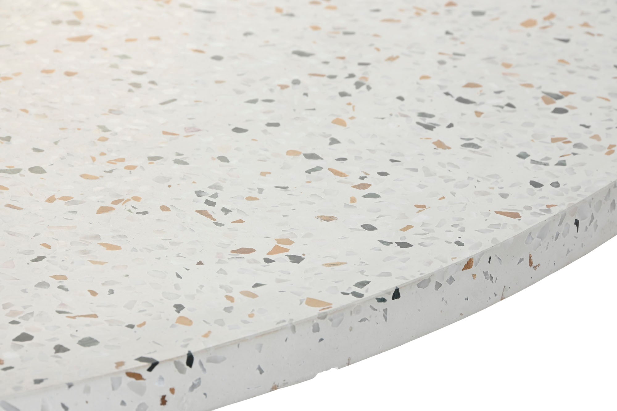 Mesa de Jantar Acacia Terrazzo 130x130x76