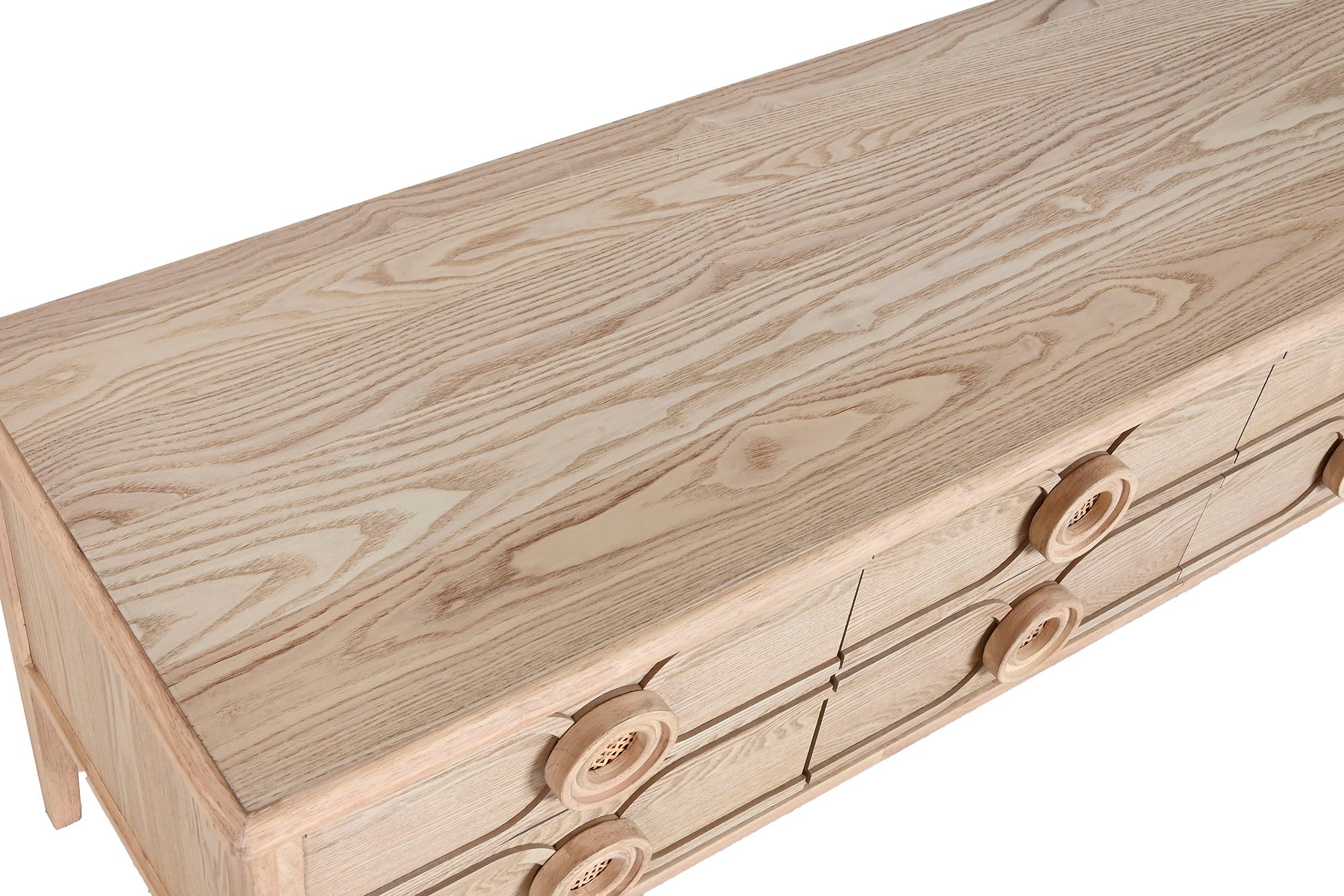 Fir MDF TV Cabinet 120x40x50 Natural