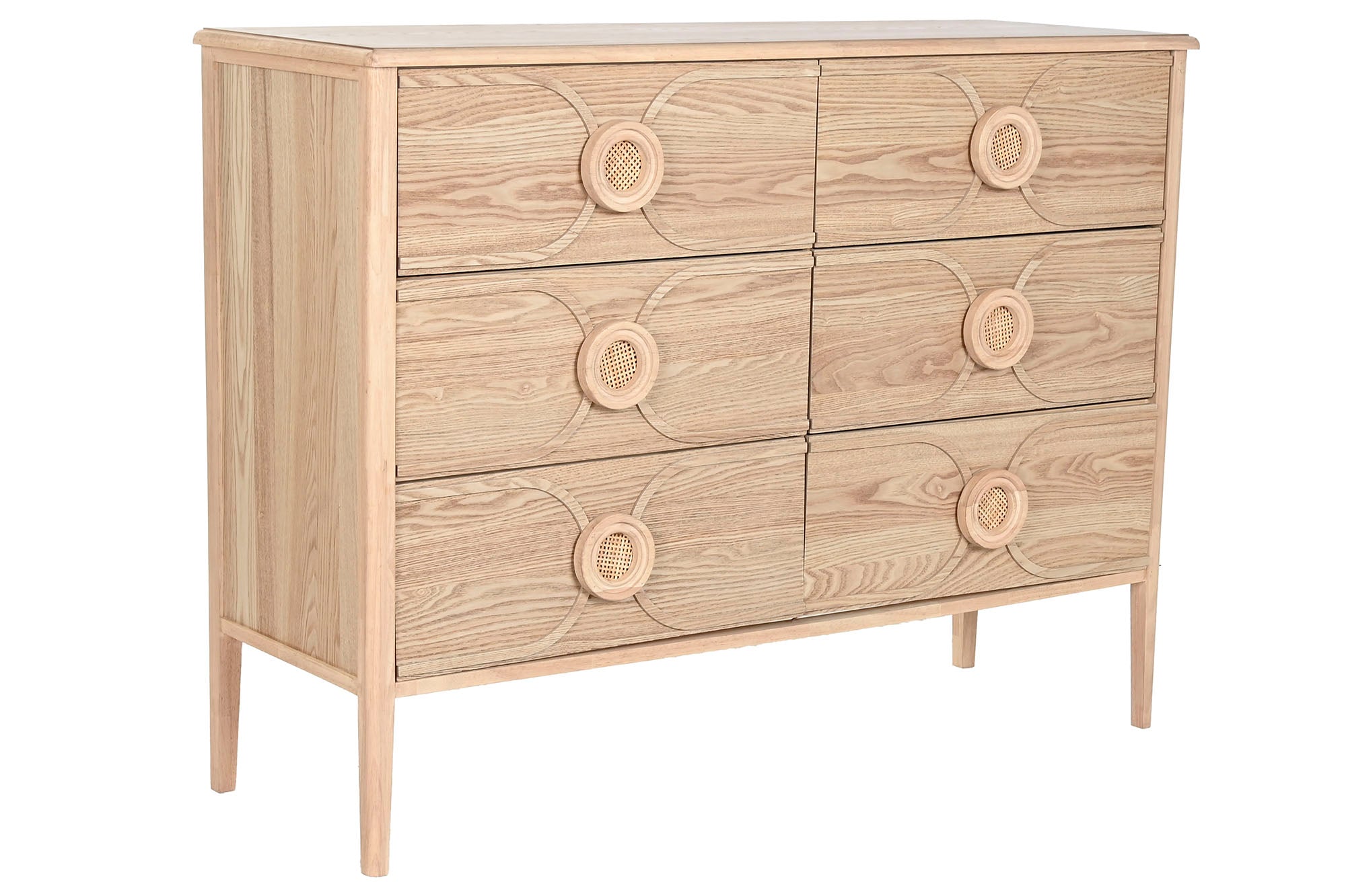 Comoda Abeto Mdf 120X40X90 Natural
