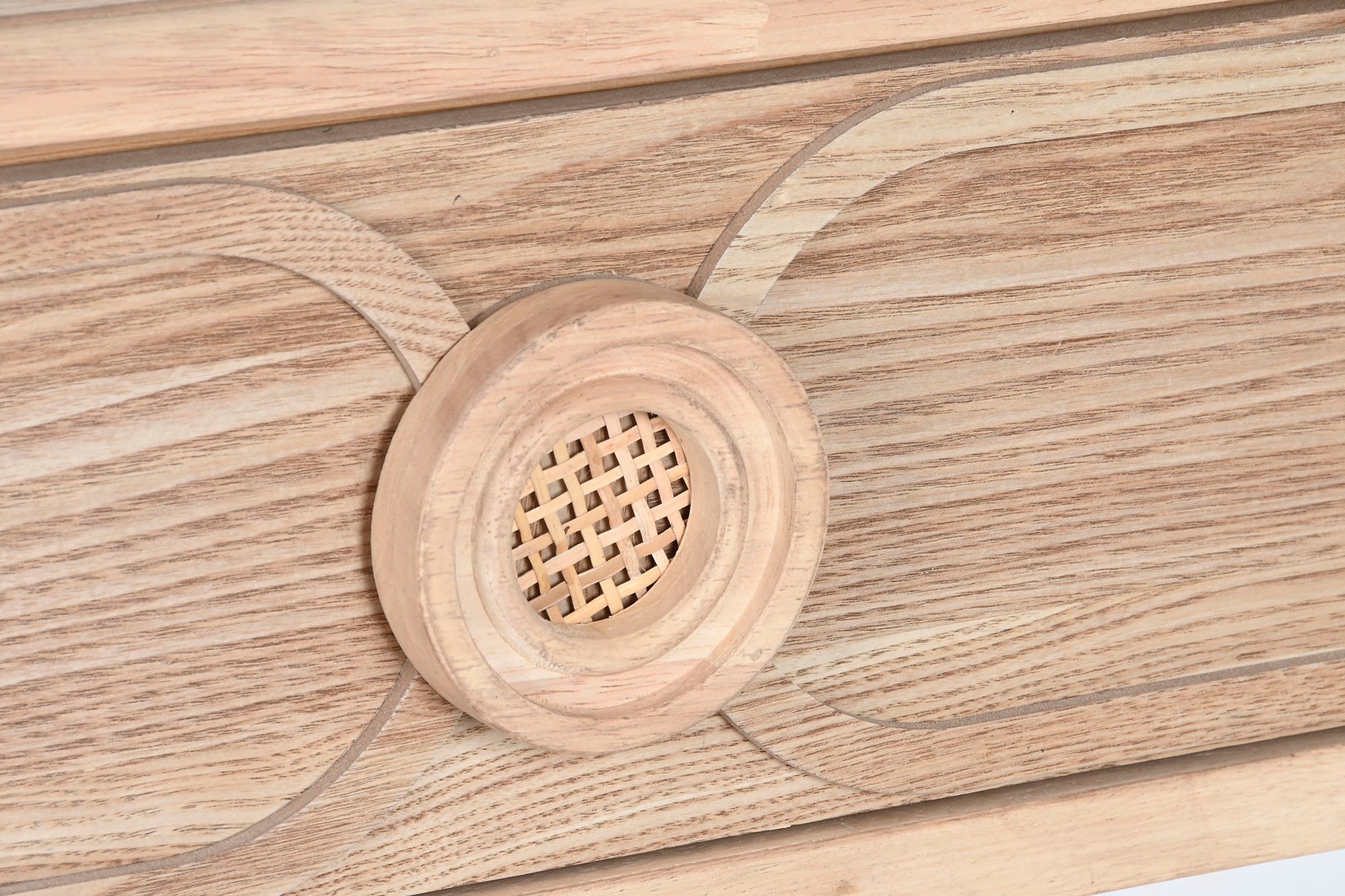 Mesita De Noche Abeto Mdf 48X35X65 Natural