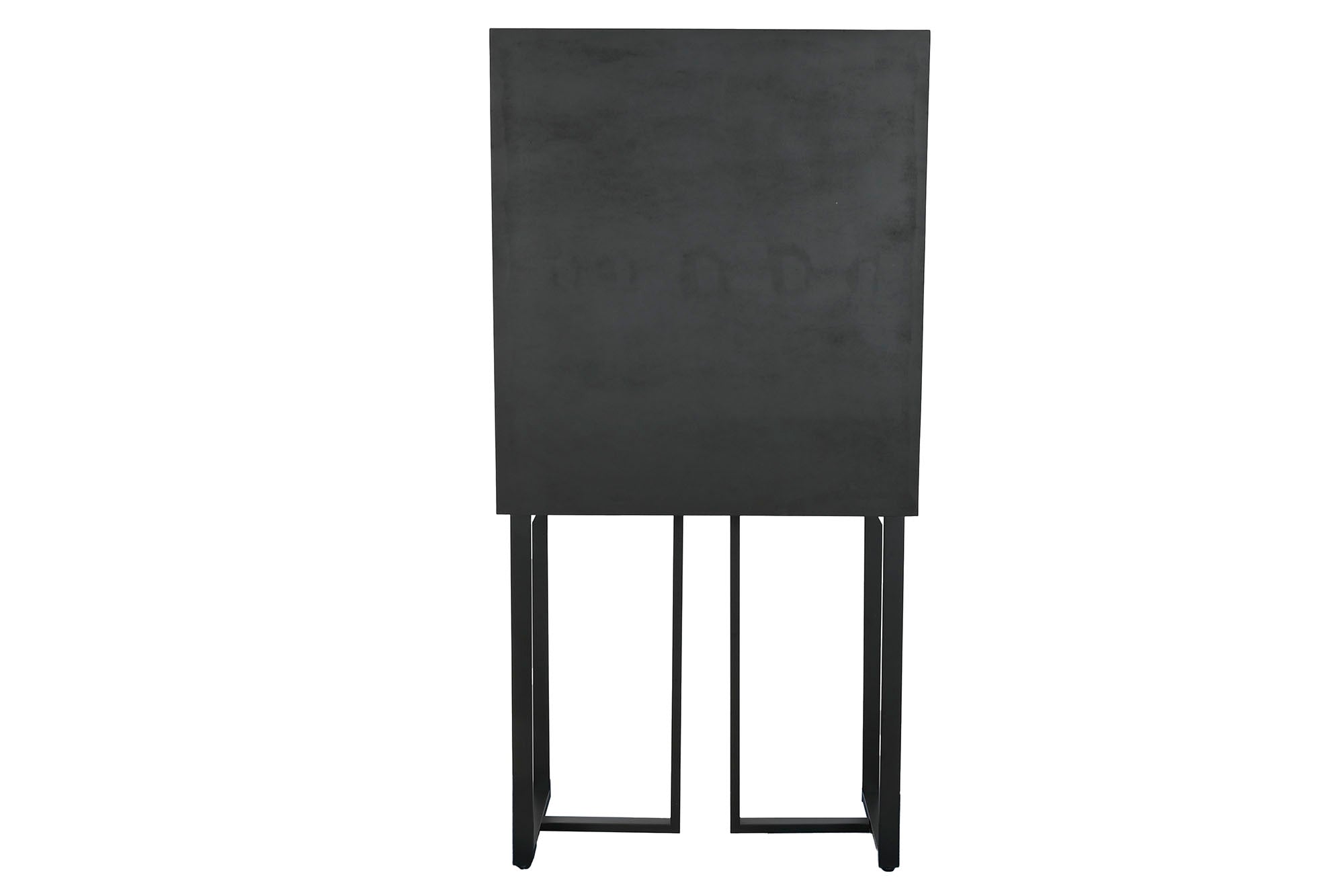 Aparador Metal Acero 80X41X160 Plateado