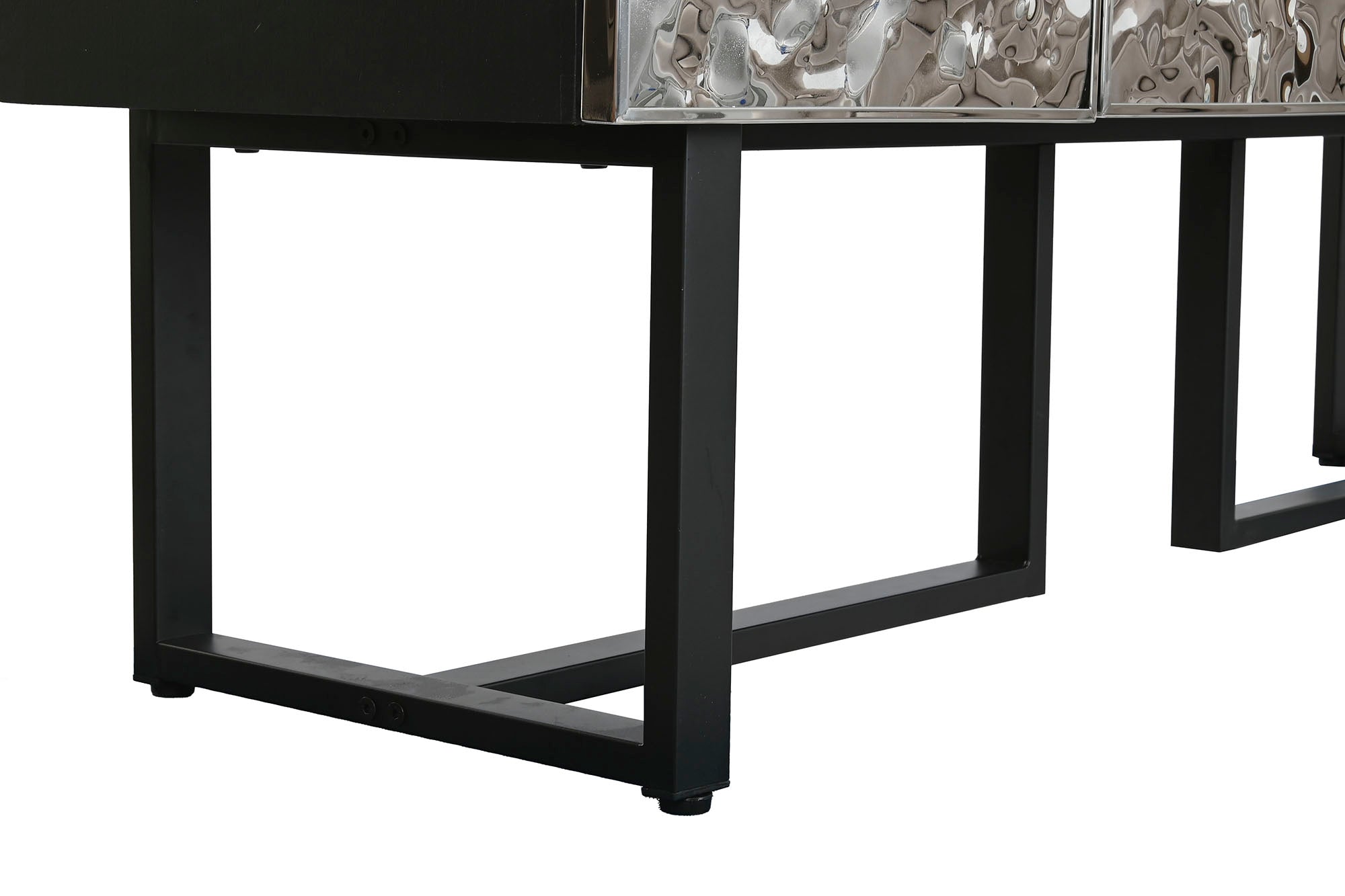 Buffet Metal Acero 151X41X80 Plateado