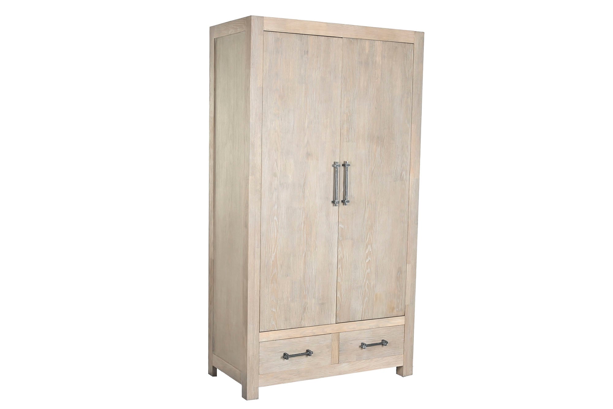 Armario Madera De Hevea 108X55X200 83,00 Natural