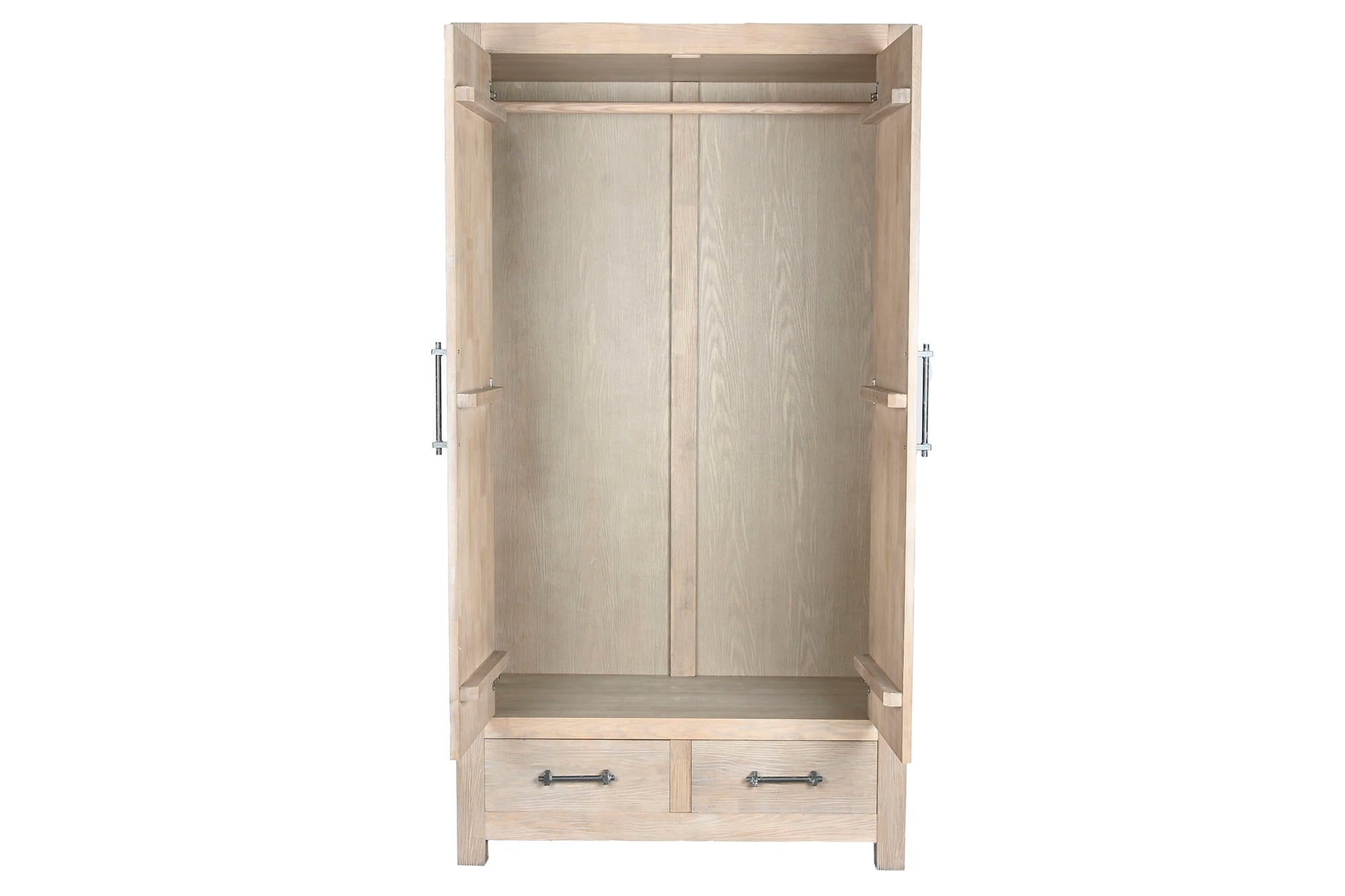 Armario Madera De Hevea 108X55X200 83,00 Natural