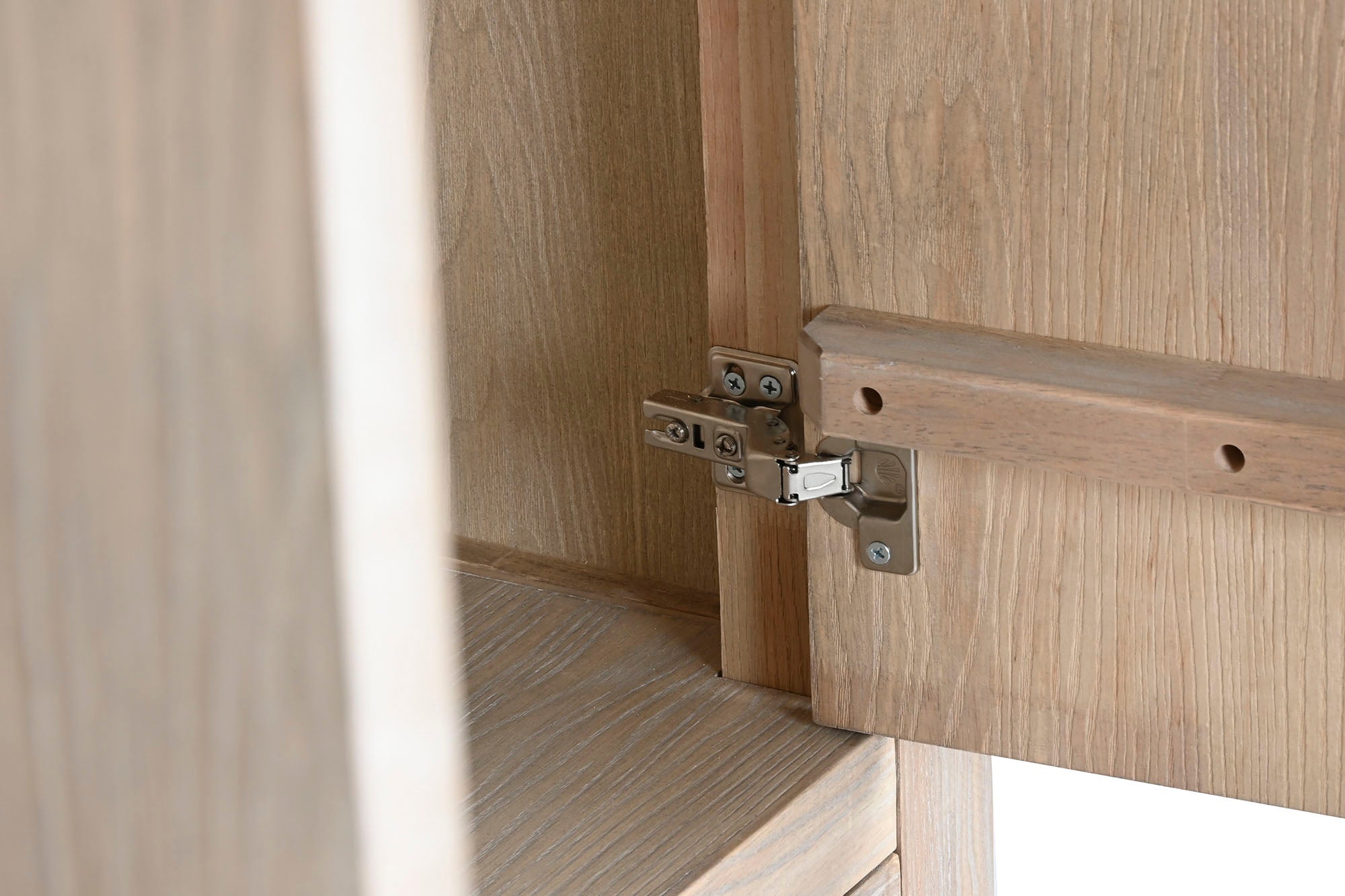 Armario Madera De Hevea 108X55X200 83,00 Natural