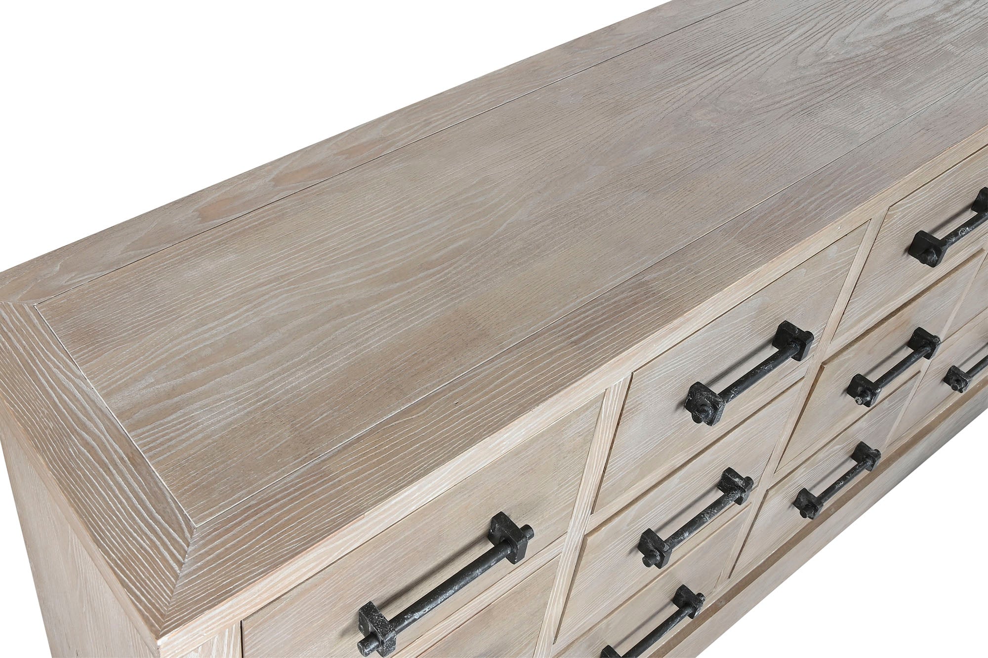 Cômoda Hevea Madeira Metal 170X40X82