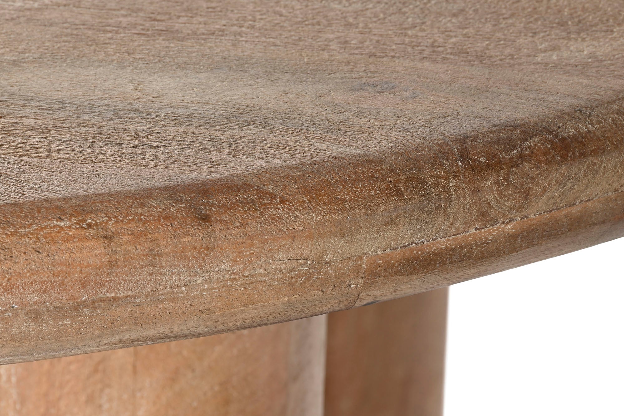 Mesa de Jantar Redonda Mango 150X150X78,7 Marrom