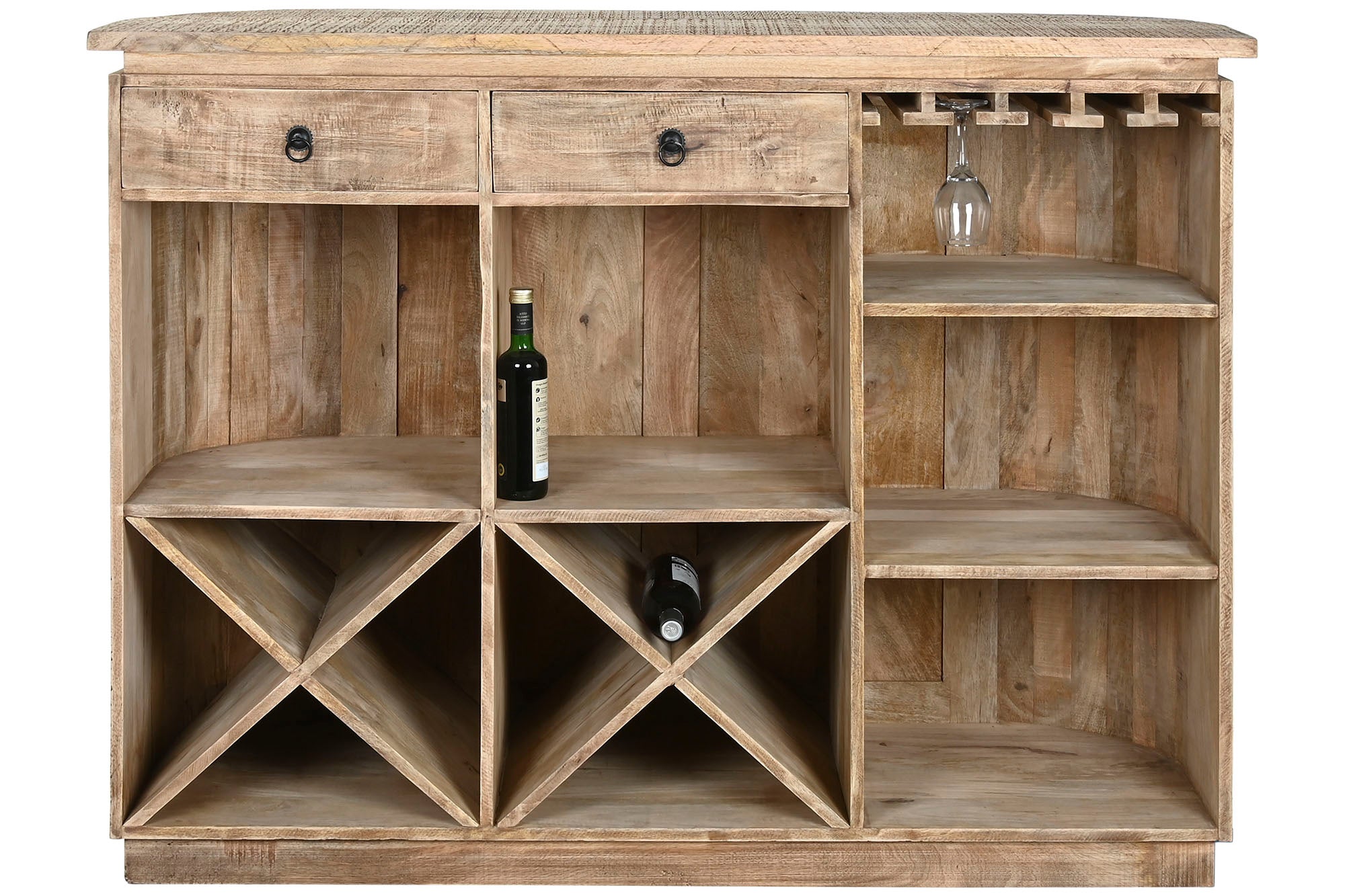 Mueble Bar Mango 146X54X110 Marron