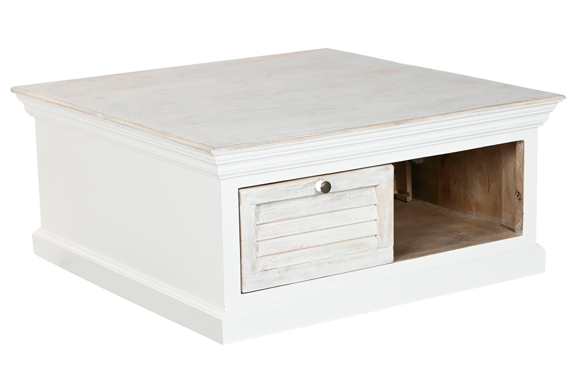 Mesa Centro Mango 90X90X40 41,67 Blanco