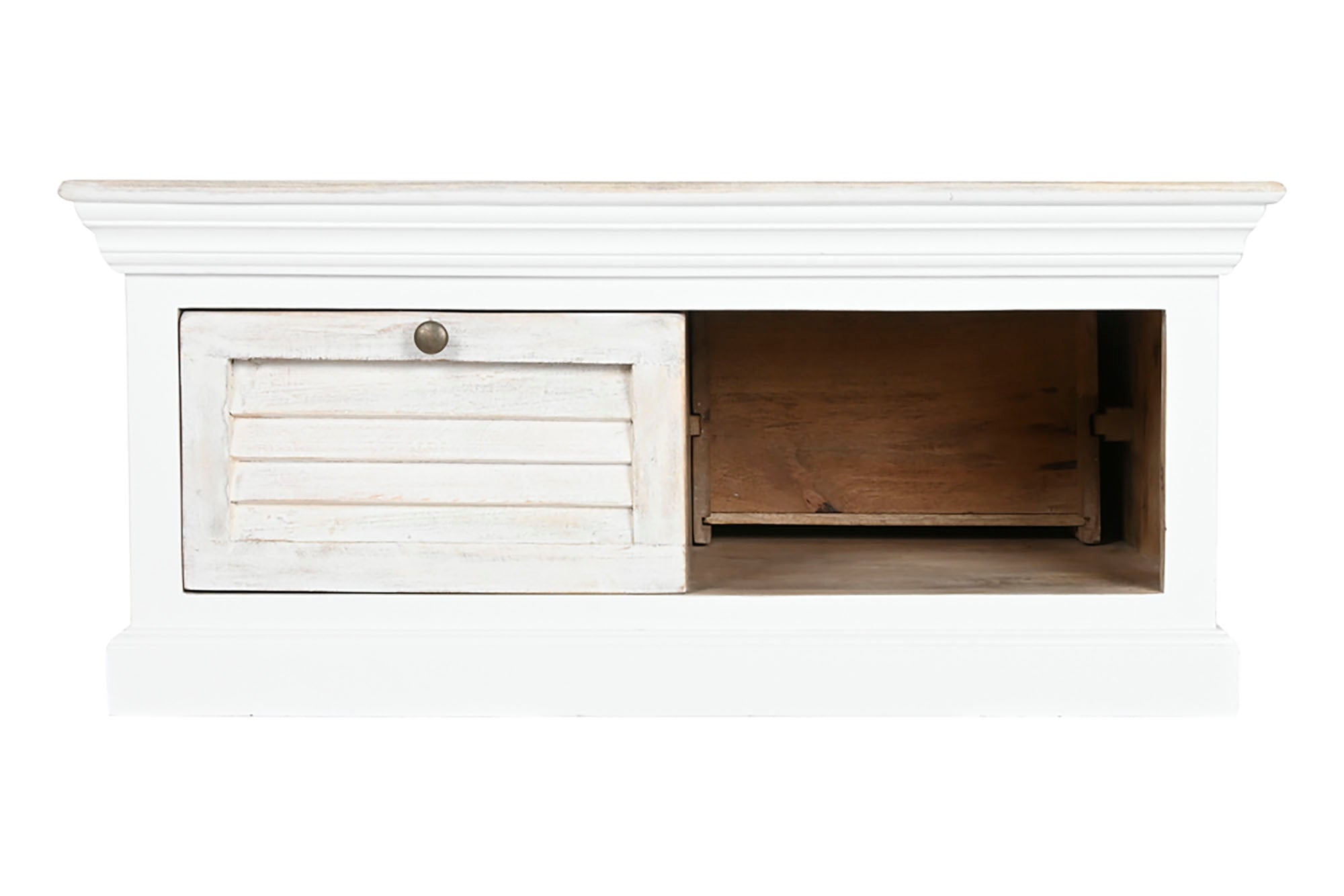 Mesa Centro Mango 90X90X40 41,67 Blanco