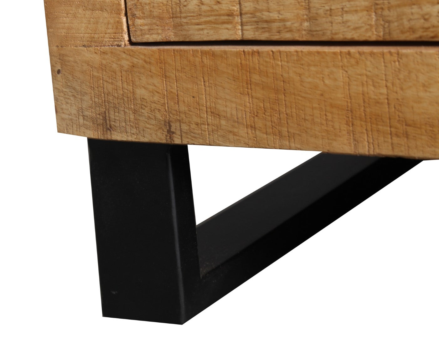 Comoda Mango Metal 90X45X121 Marron