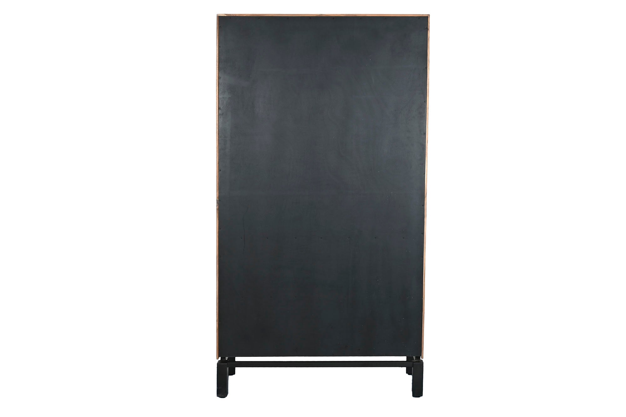 Vitrina Teca Acacia 100X40X185 Marron