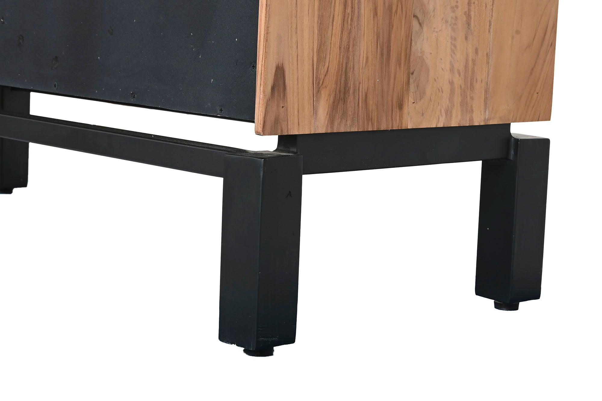 Vitrina Teca Acacia 100X40X185 Marron