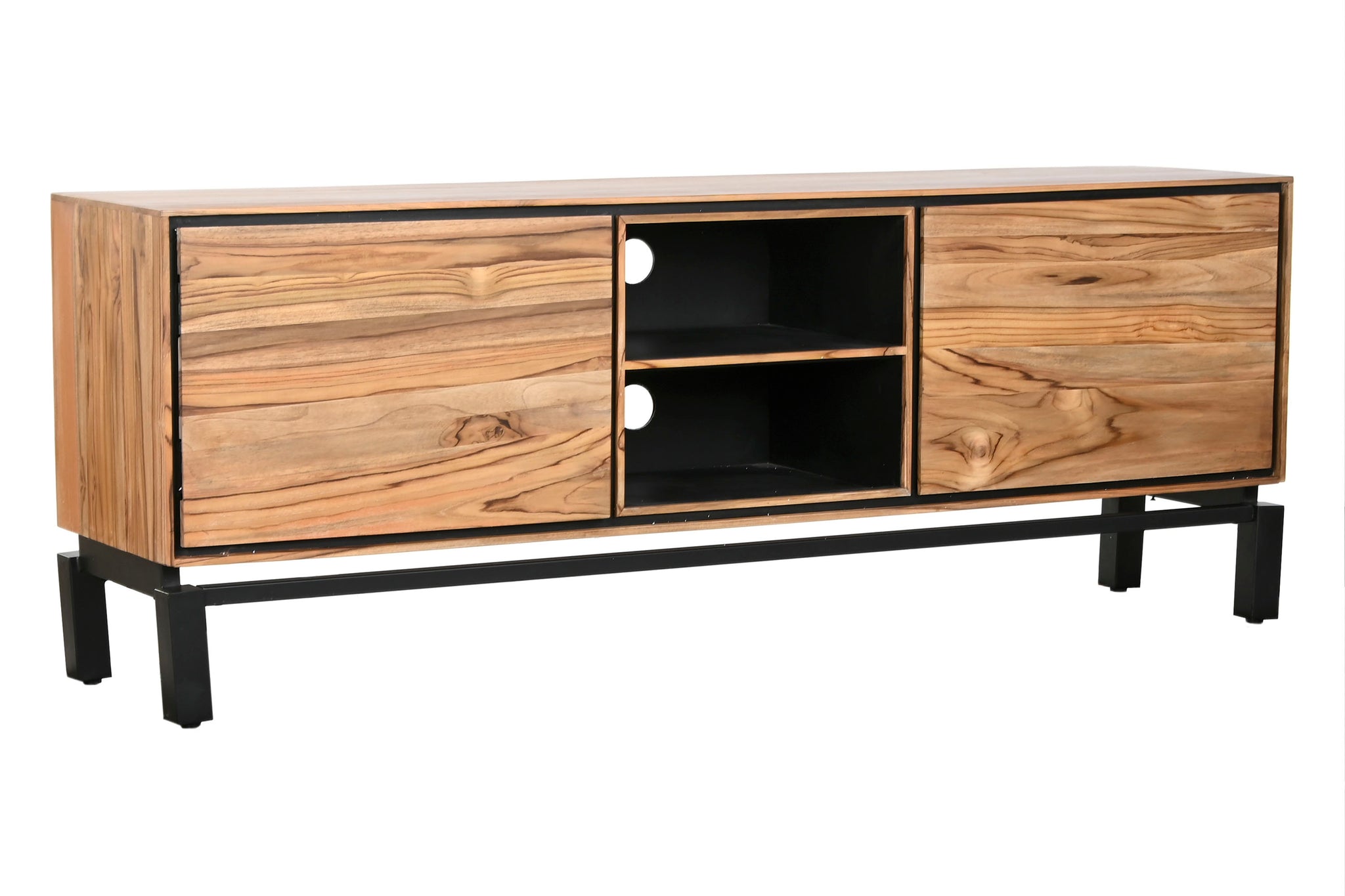 Mueble Tv Teca Acacia 175X40X66 Natural