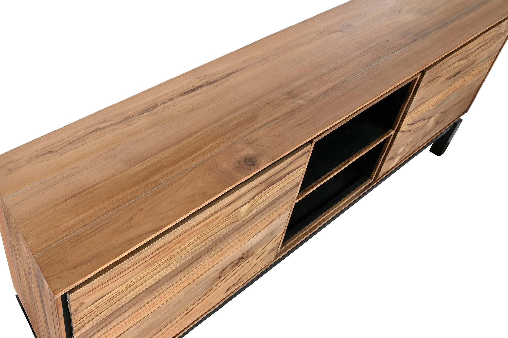 Mueble Tv Teca Acacia 175X40X66 Natural