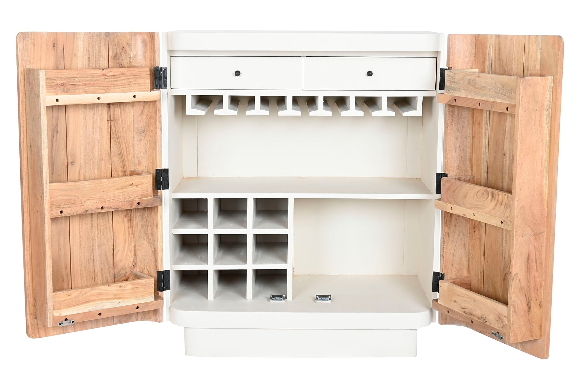 Botellero Mango Acacia 85X50X100 Natural