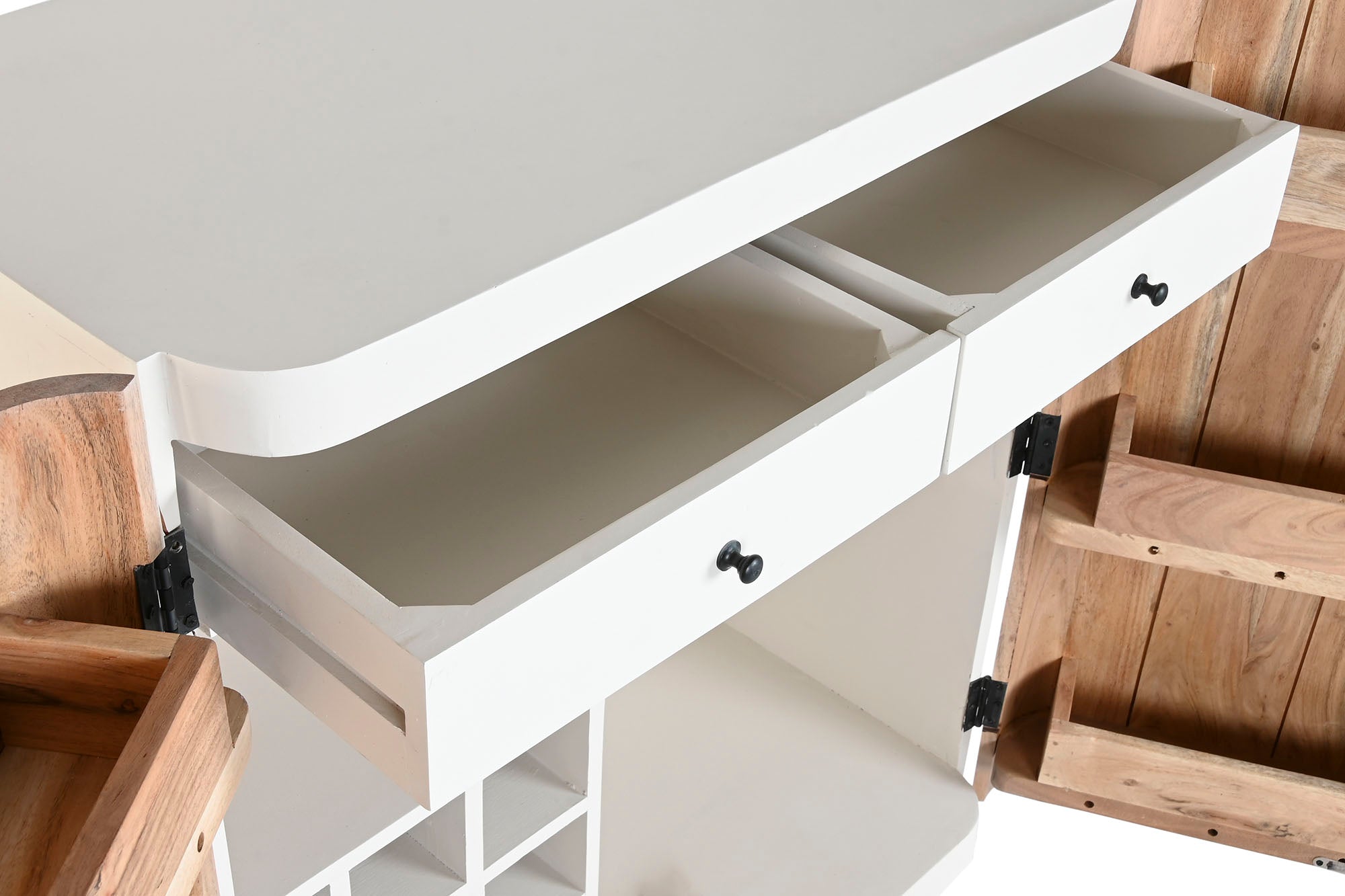 Botellero Mango Acacia 85X50X100 Natural