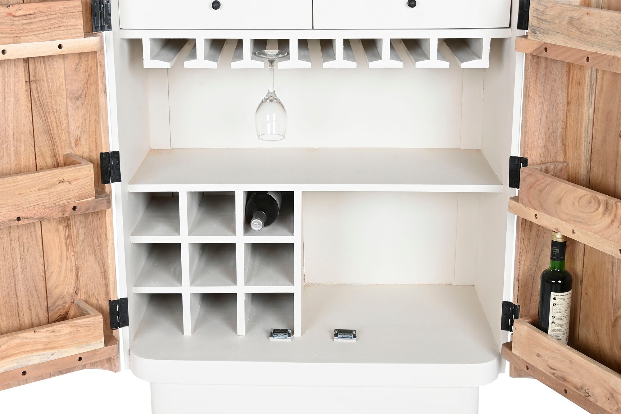 Botellero Mango Acacia 85X50X100 Natural