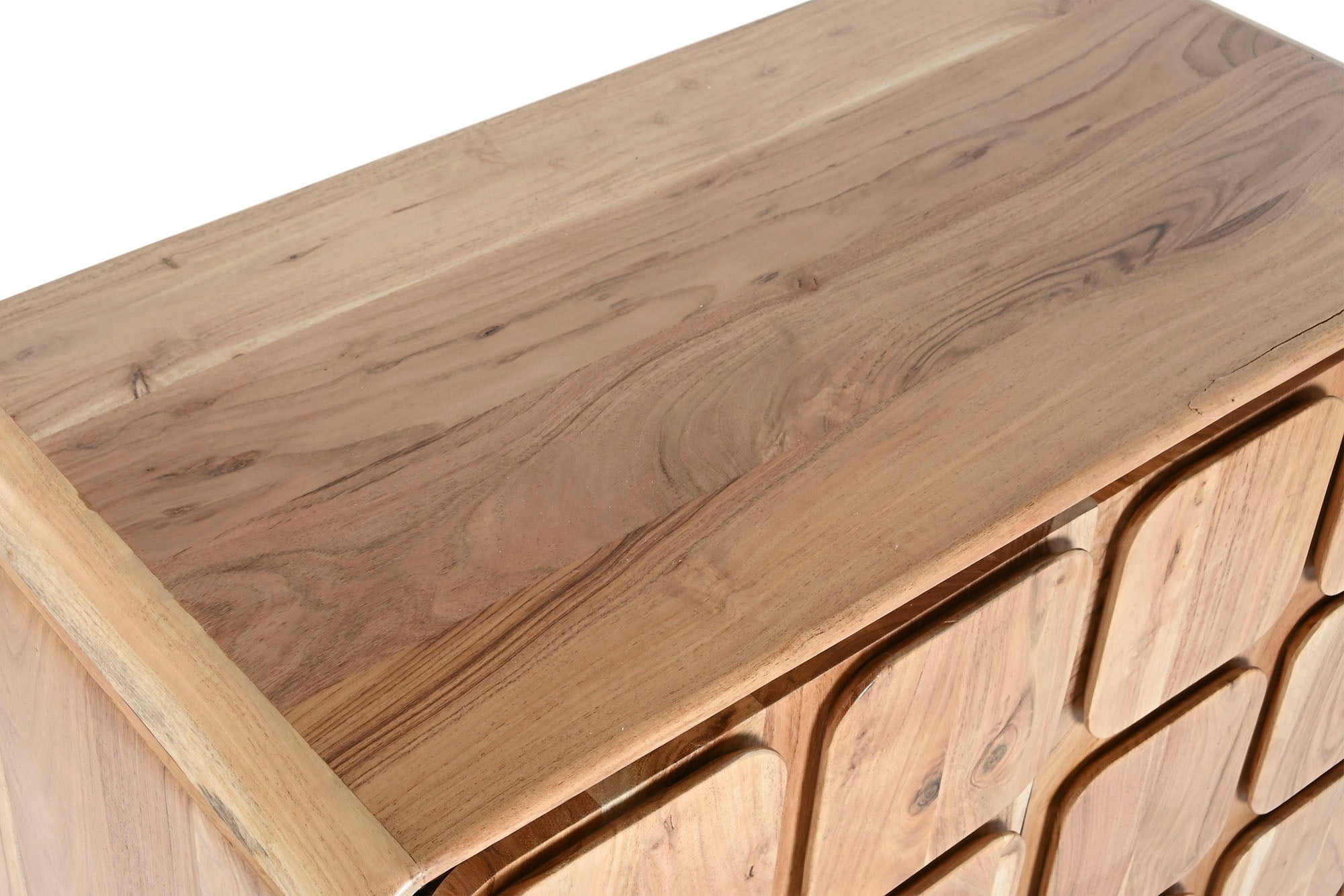 Mueble Bar Acacia Mdf 90X45X100 Natural