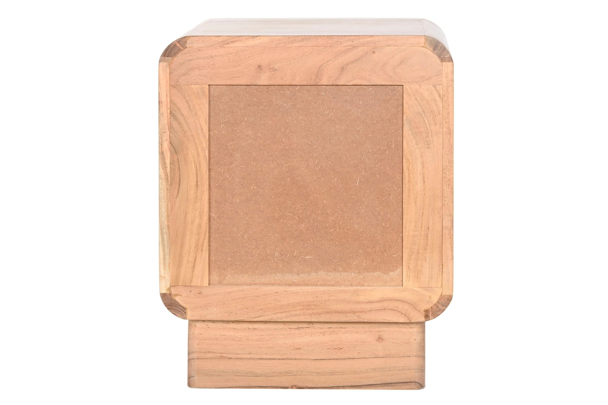 Mesita De Noche Acacia Mdf 40X40X50 17,70 Natural