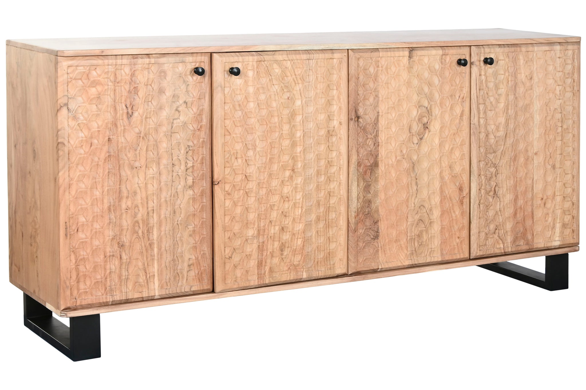 Buffet Acacia Metal 170X40X80 44,00