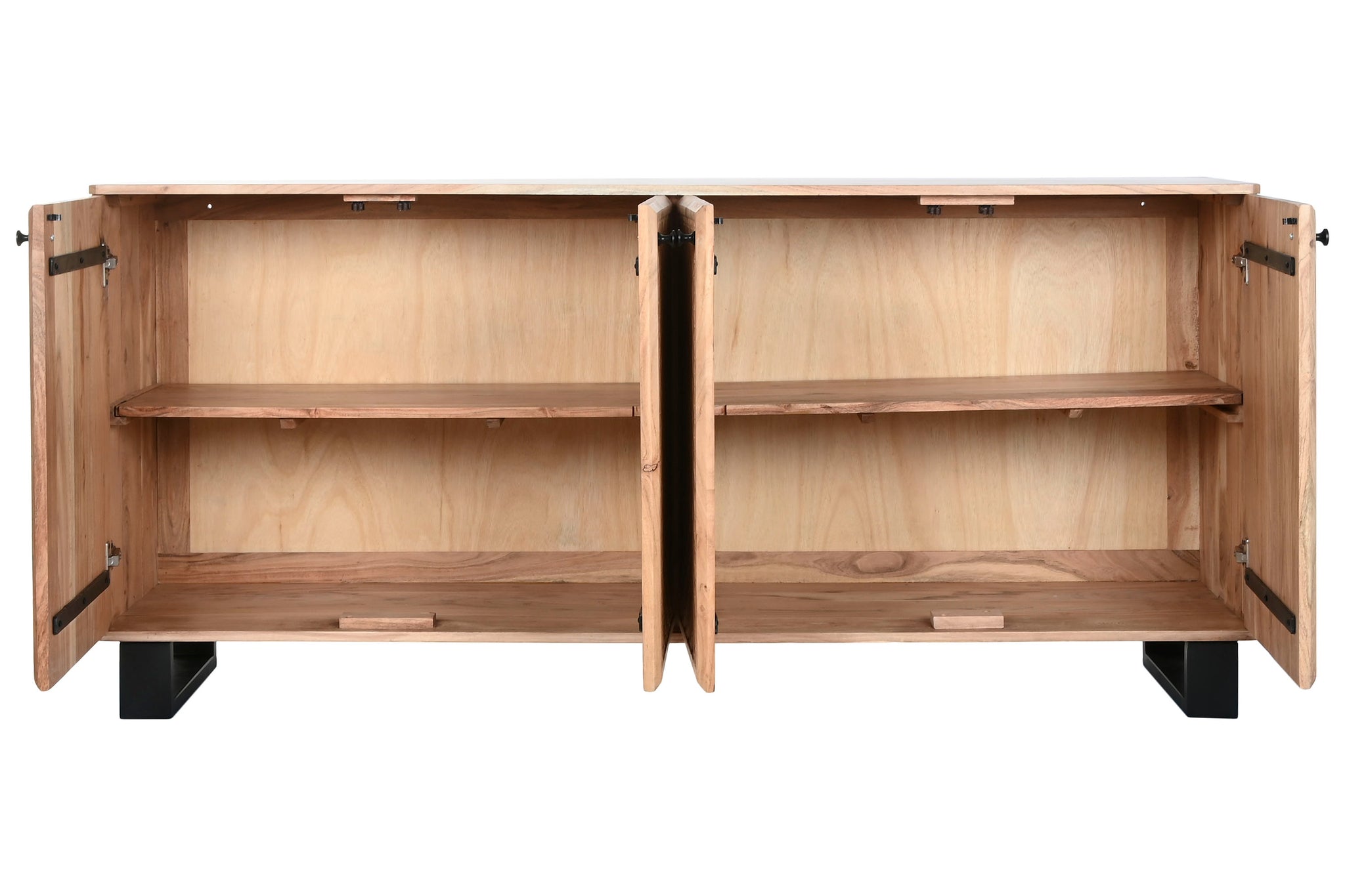 Buffet Acacia Metal 170X40X80 44,00