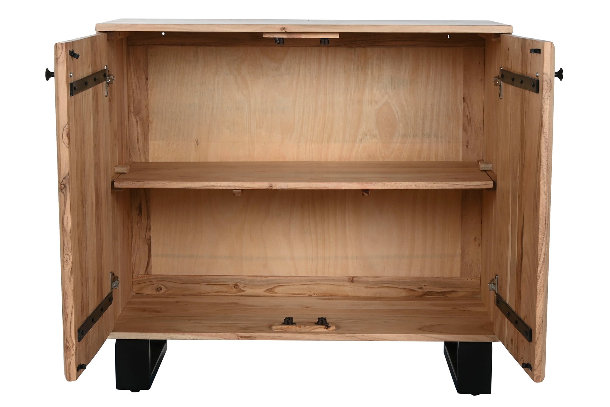 Aparador Acacia Metal 88X40X80 39,90