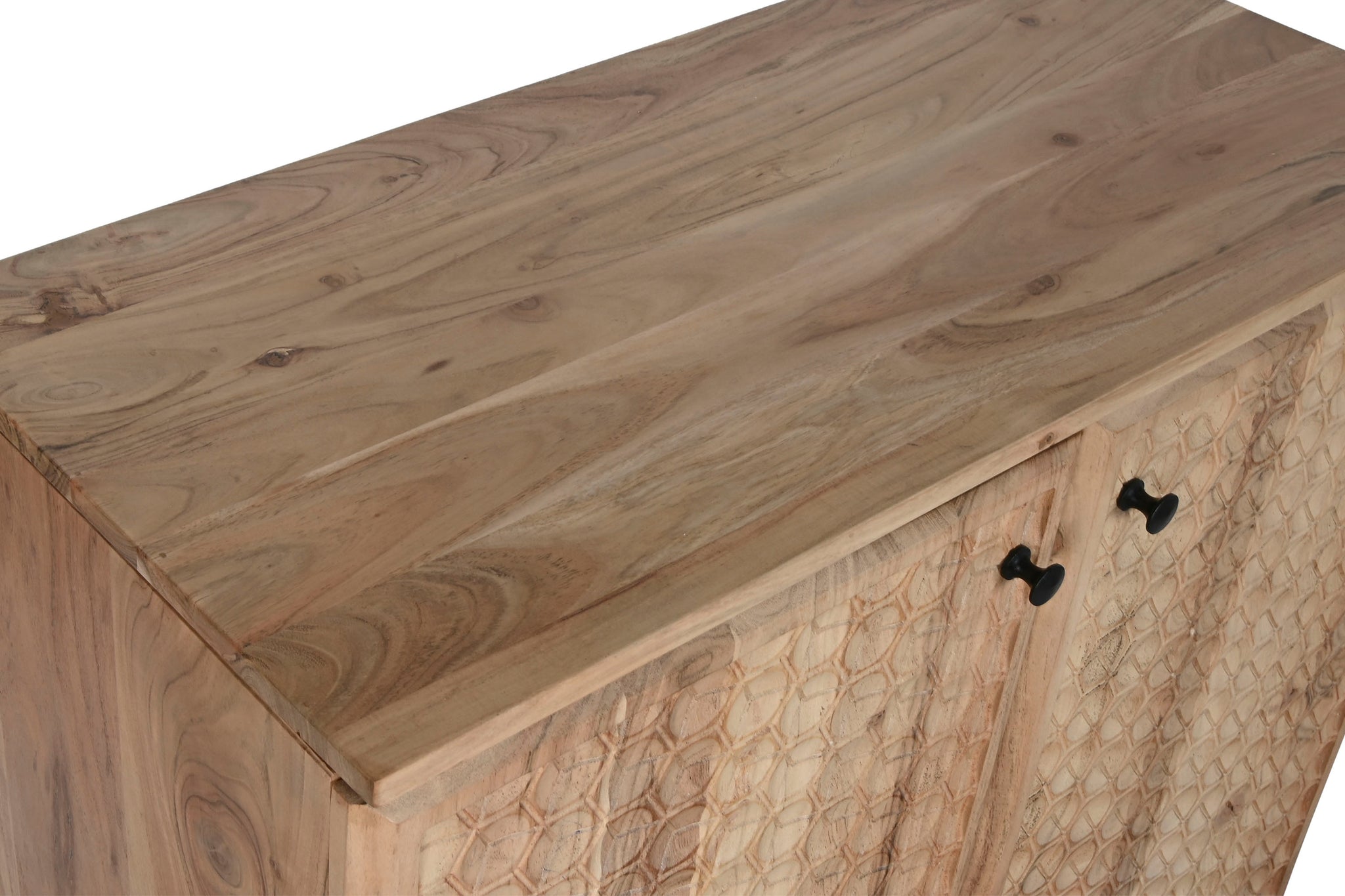 Aparador Acacia Metal 88X40X80 39,90