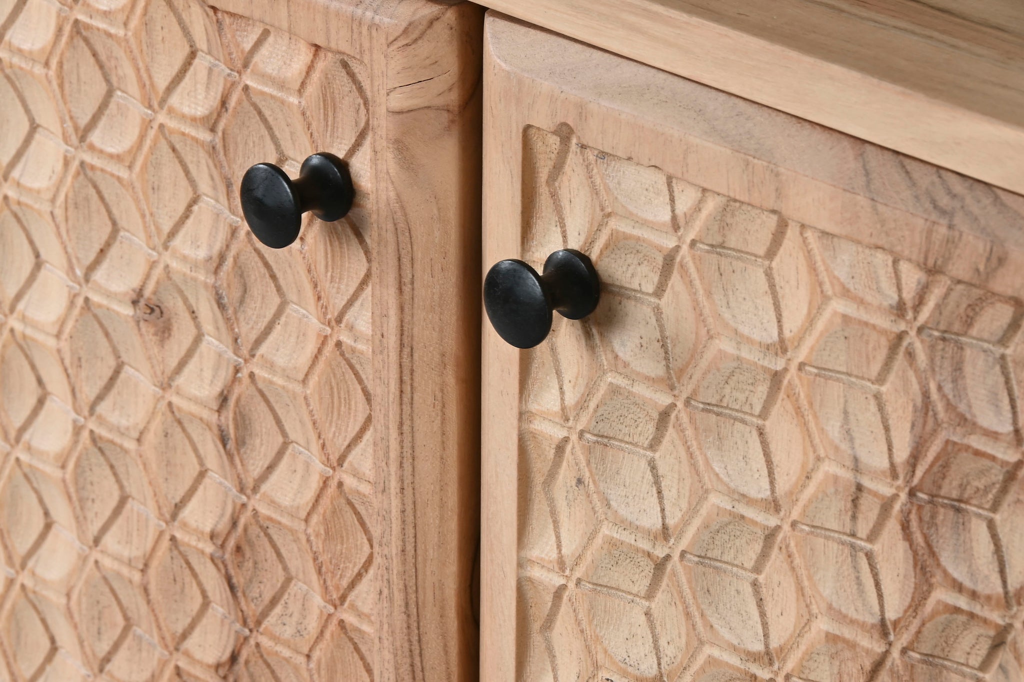 Aparador Acacia Metal 88X40X80 39,90