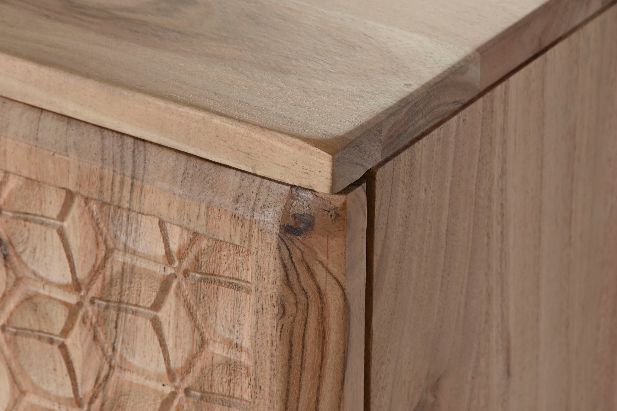 Aparador Acacia Metal 88X40X80 39,90