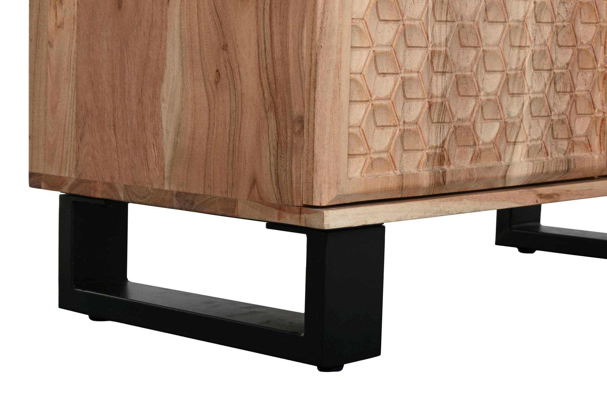 Aparador Acacia Metal 88X40X80 39,90