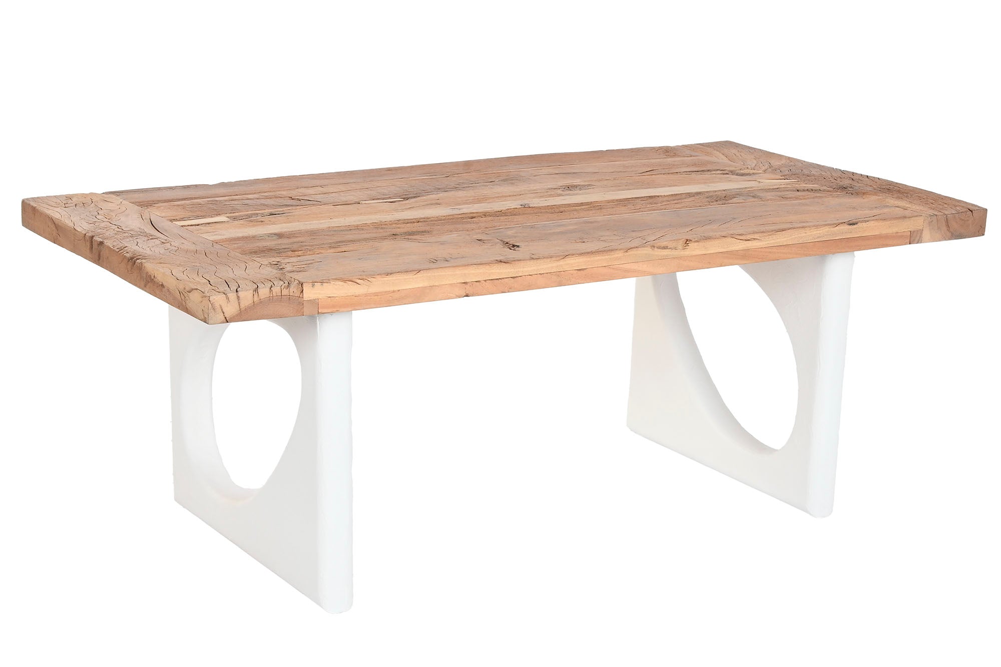 Mesa Centro Madera Reciclada Mango 121X60,5X45