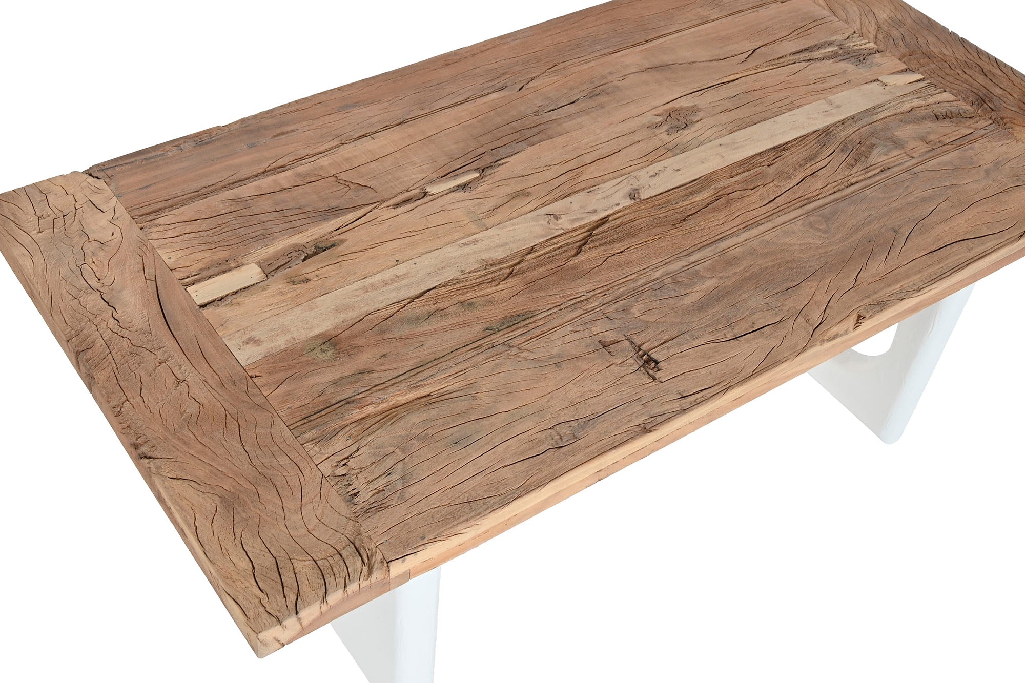 Mesa Centro Madera Reciclada Mango 121X60,5X45