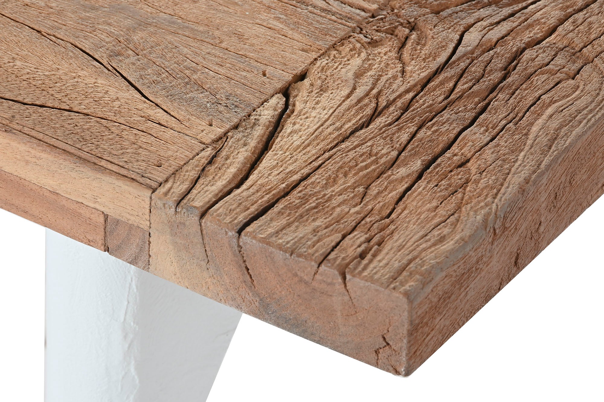 Mesa Centro Madera Reciclada Mango 121X60,5X45