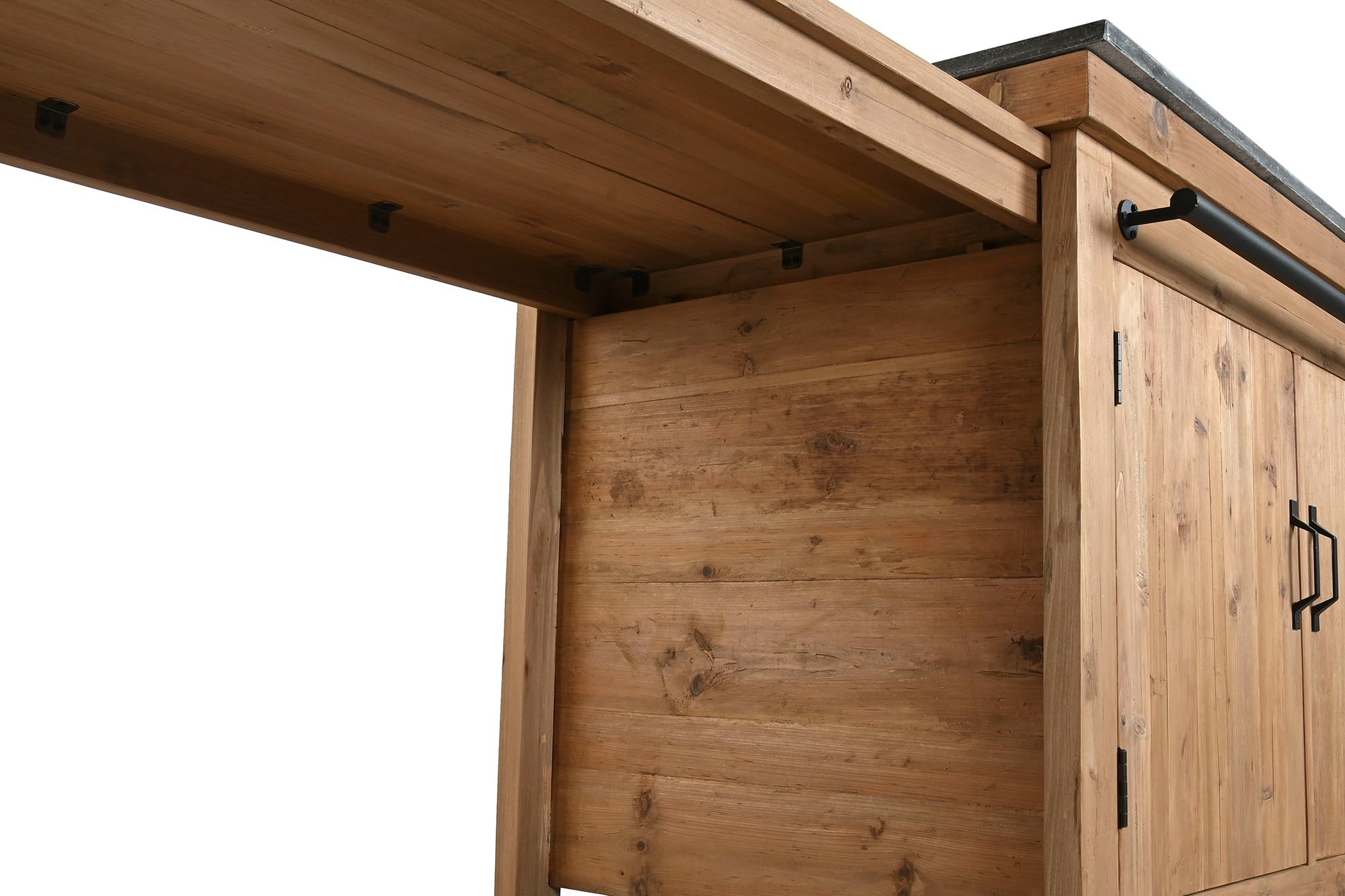 Isla Cocina Abeto 120X75X90 216 Extensible