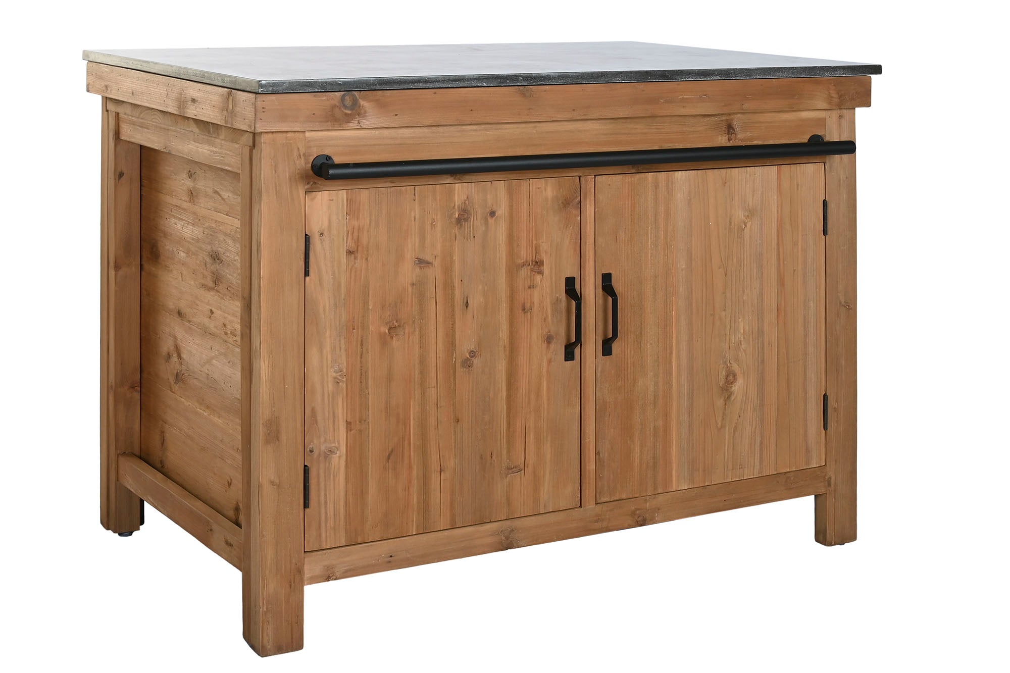 Isla Cocina Abeto 120X75X90 216 Extensible