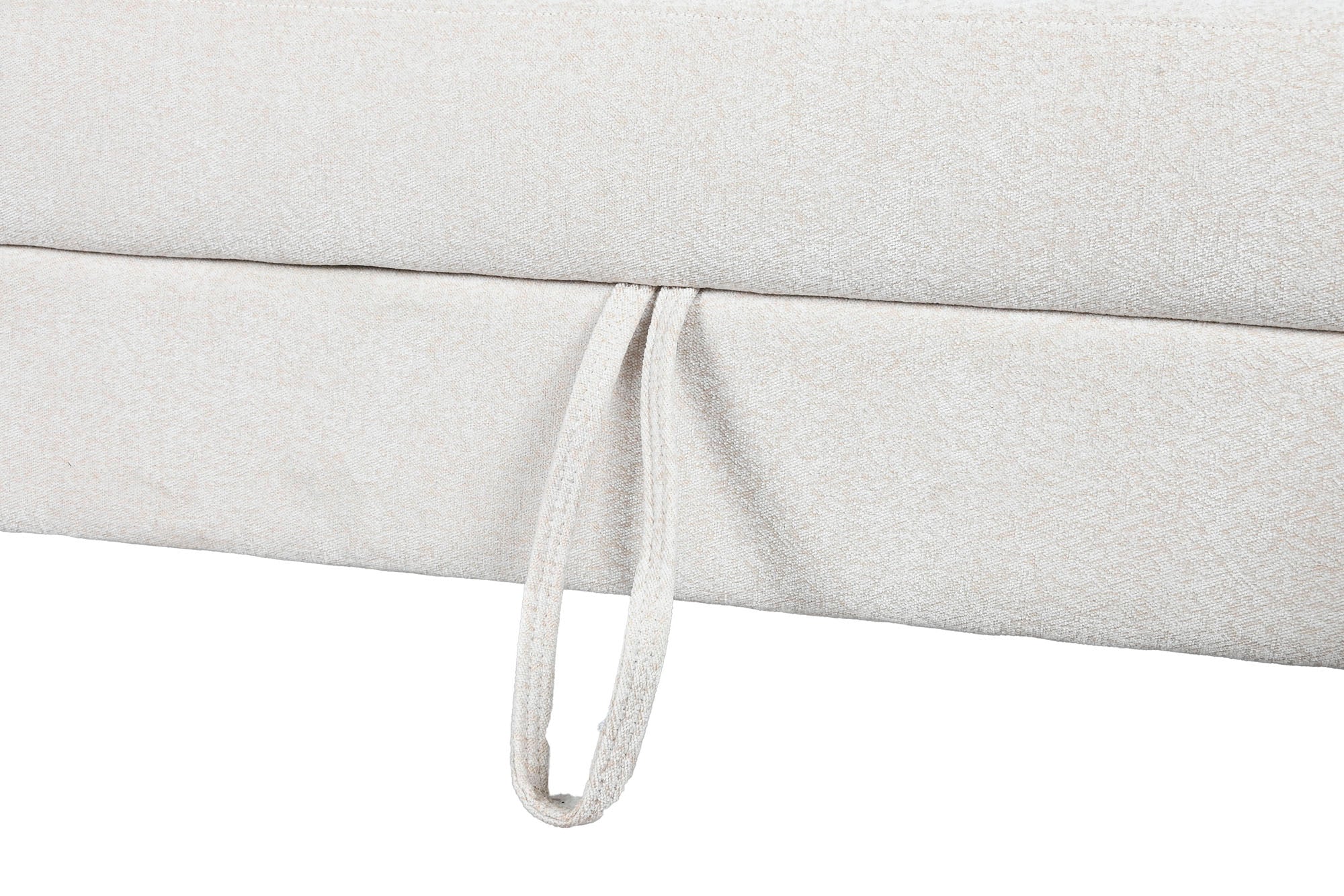 Sofa Cama Poliester 285X260X90 Beige