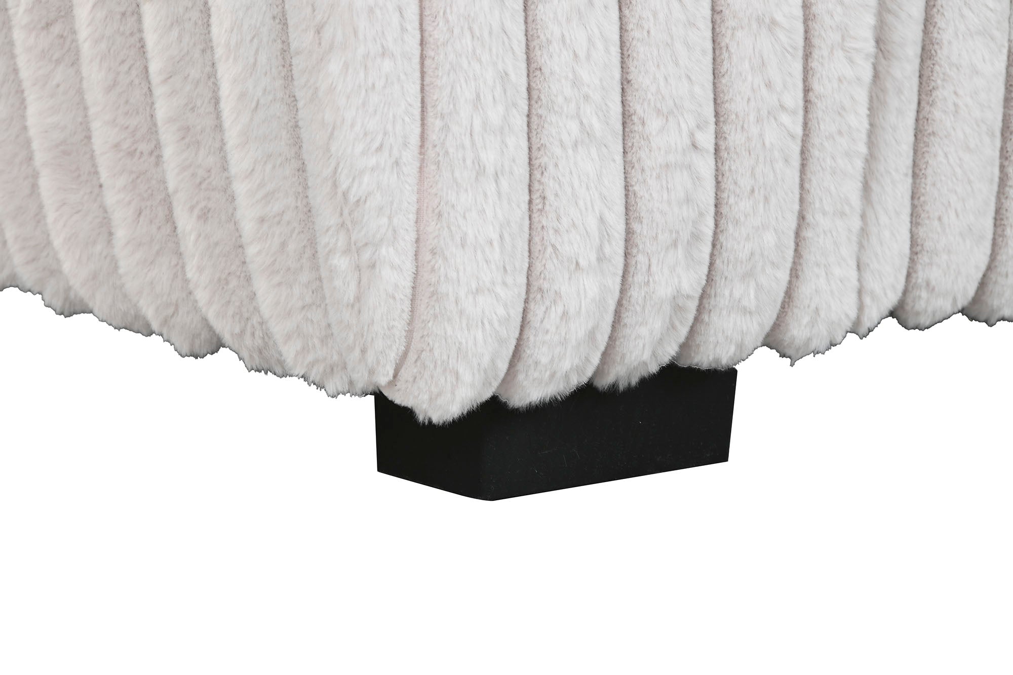 Polyester Armchair 98X84X79 Beige Hair