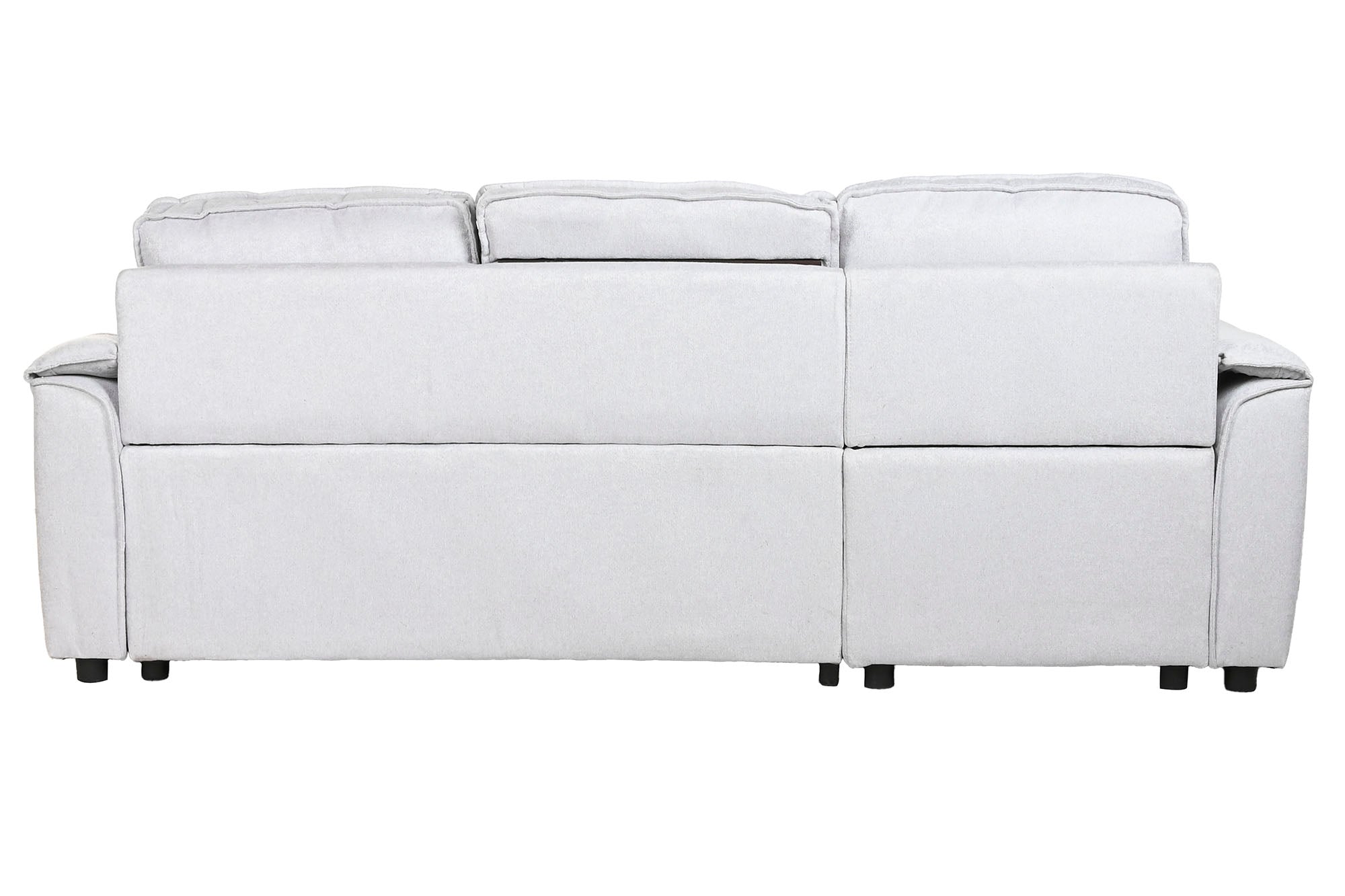 Sofa Cama Poliester 220X153X88 Gris Claro