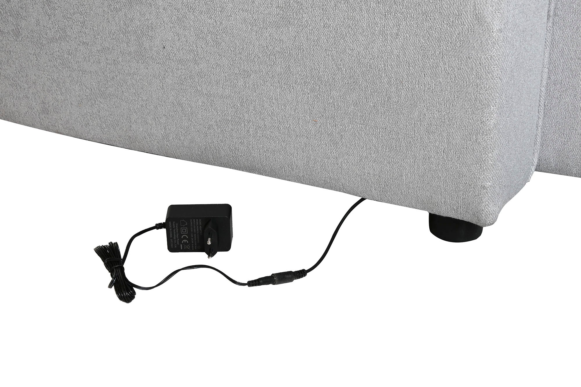 Sofa Cama Poliester 220X153X88 Gris Claro