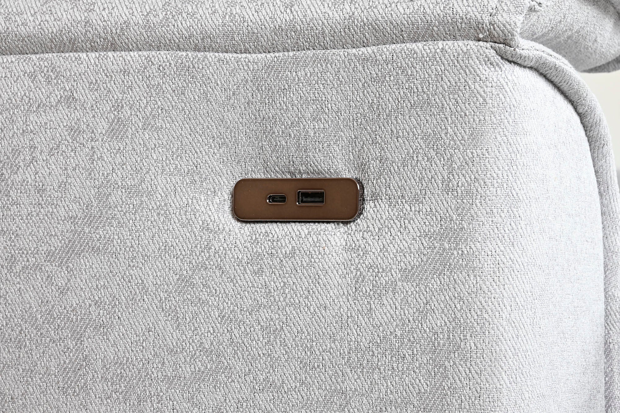 Sofa Cama Poliester 220X153X88 Gris Claro