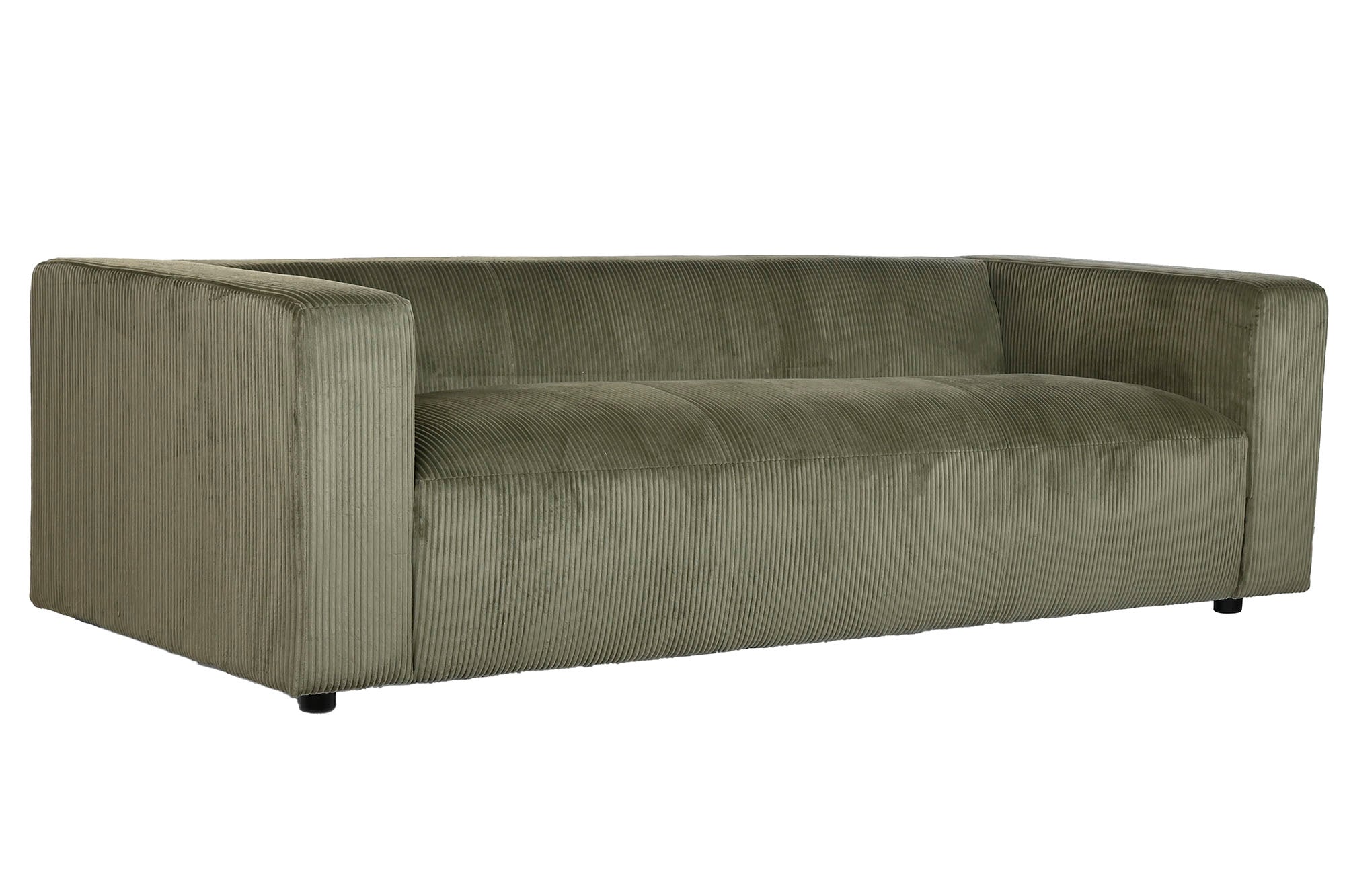 Sofa Poliester 224X95,5X66,5 Verde