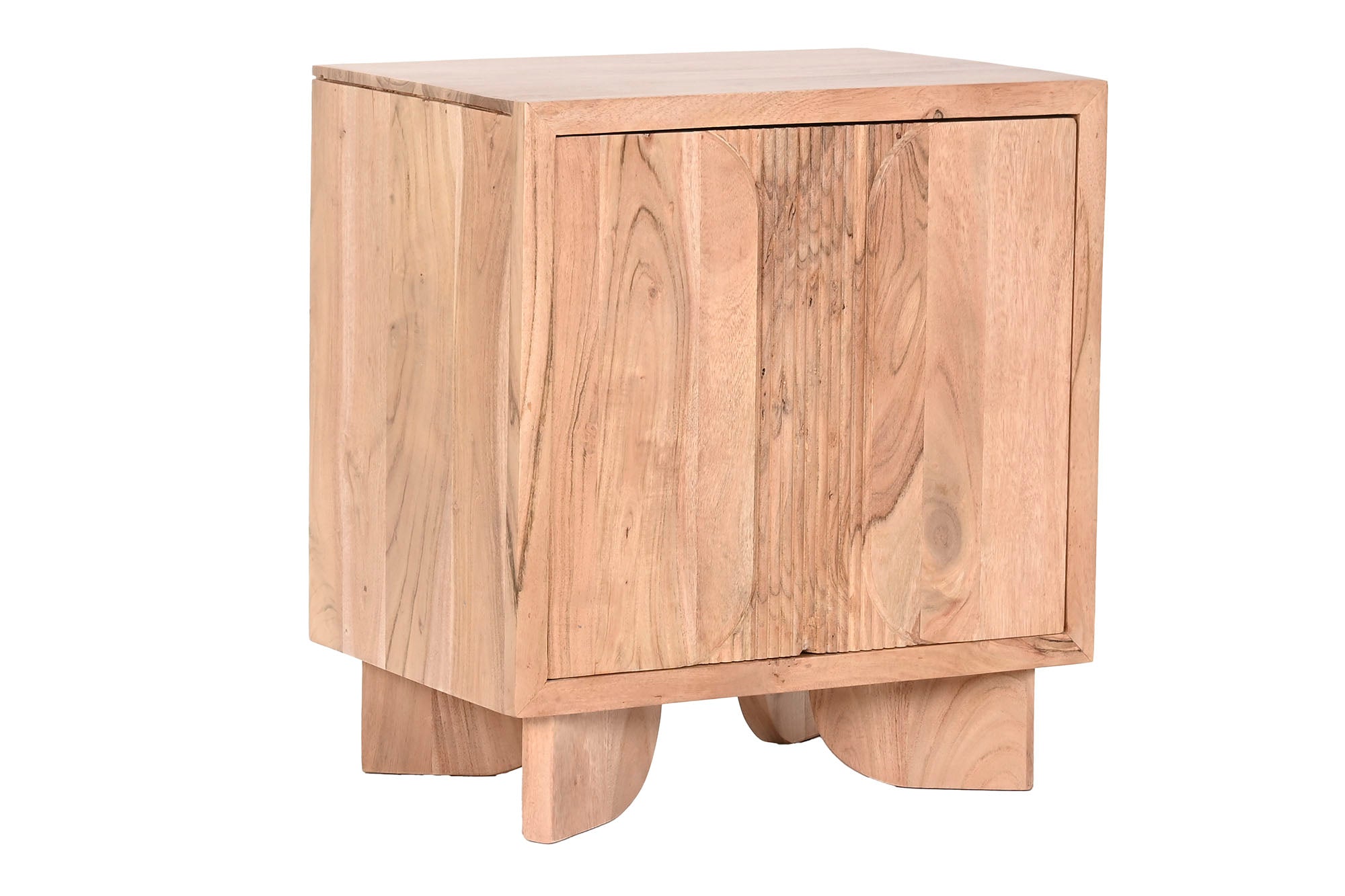 Mesita De Noche Acacia 50X35,5X55,5