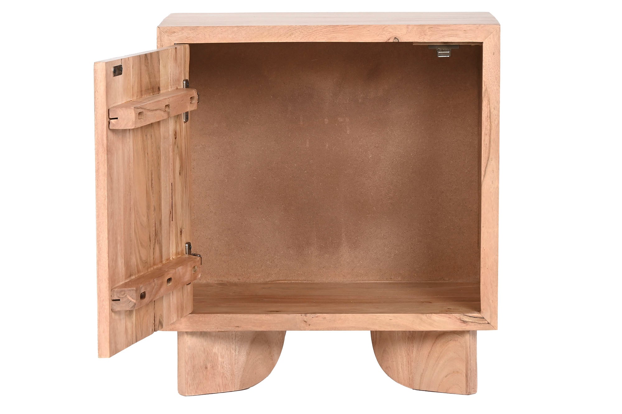 Mesita De Noche Acacia 50X35,5X55,5