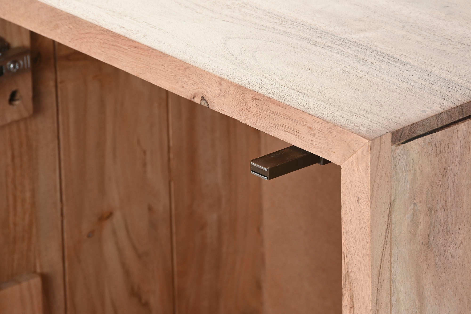 Mesita De Noche Acacia 50X35,5X55,5