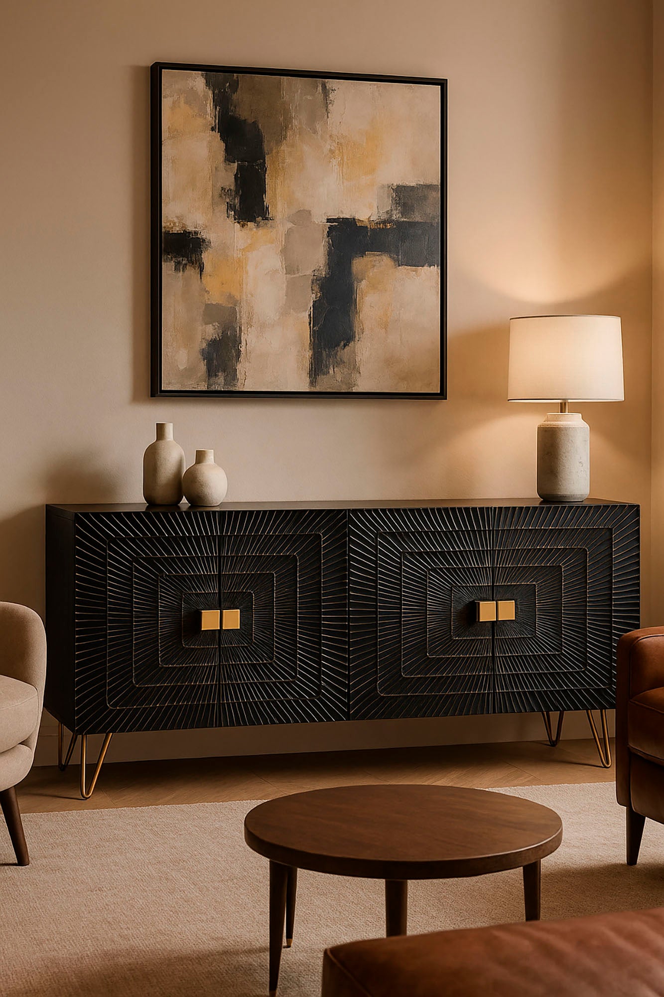 Buffet Mango Metal 177X45X75