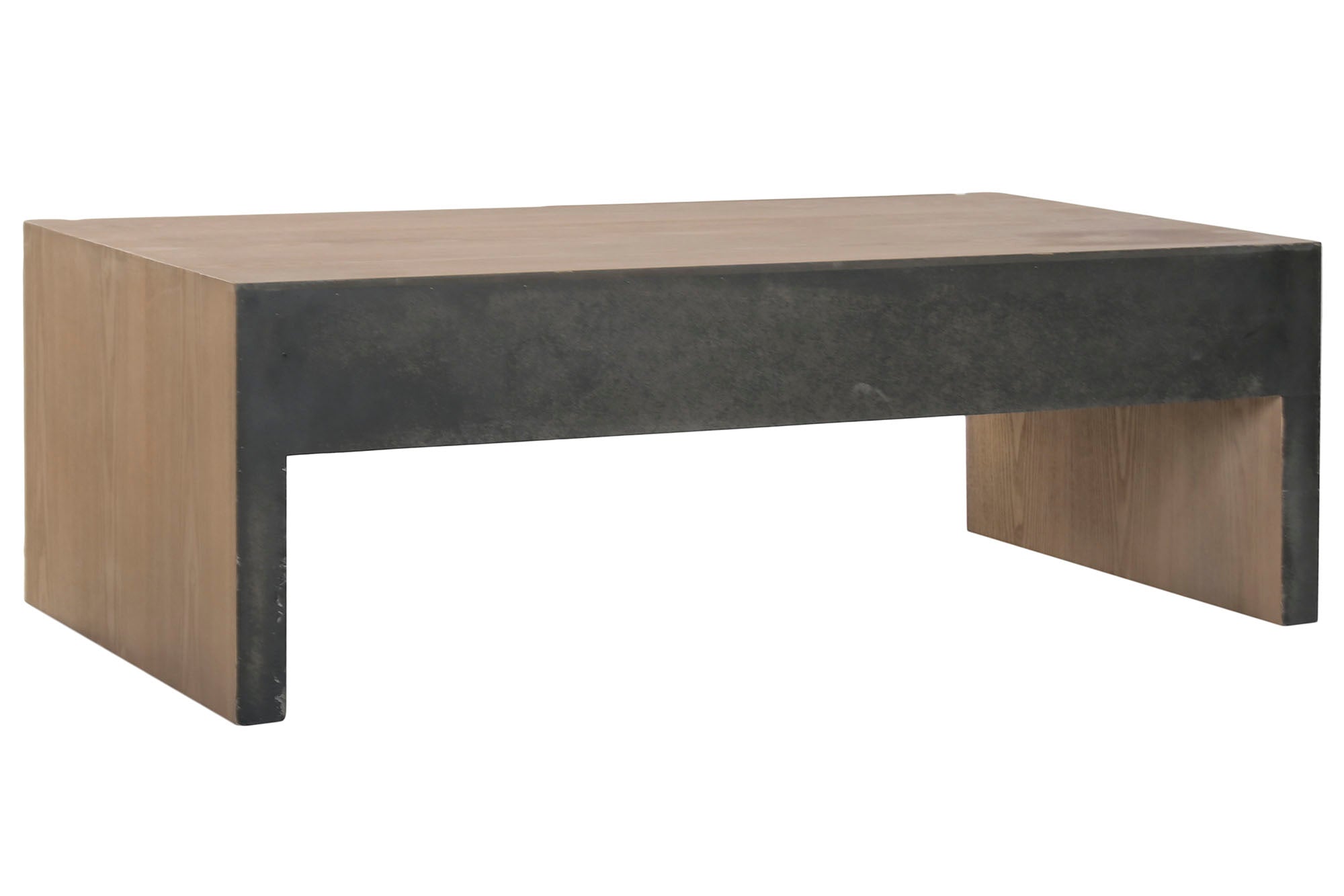 Mesa Centro Abeto Metal 120X61X40 20,20 Marron